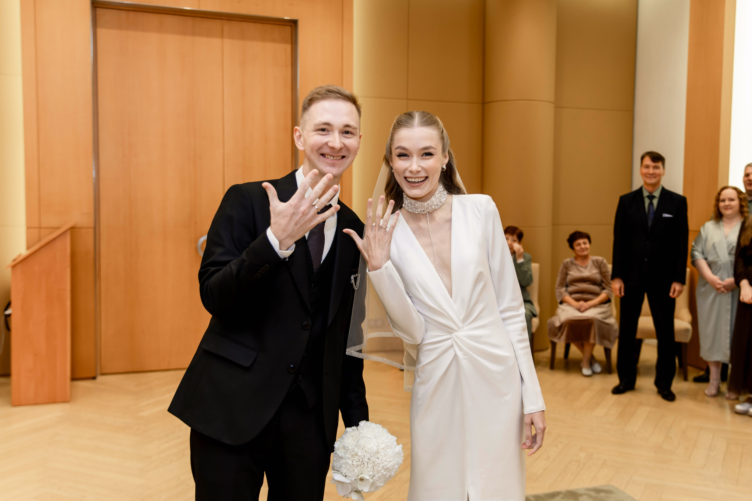 Выездная регистрация + Барвиха + банкет. Свадебный и семейный фотограф в Москве Диана Левченко