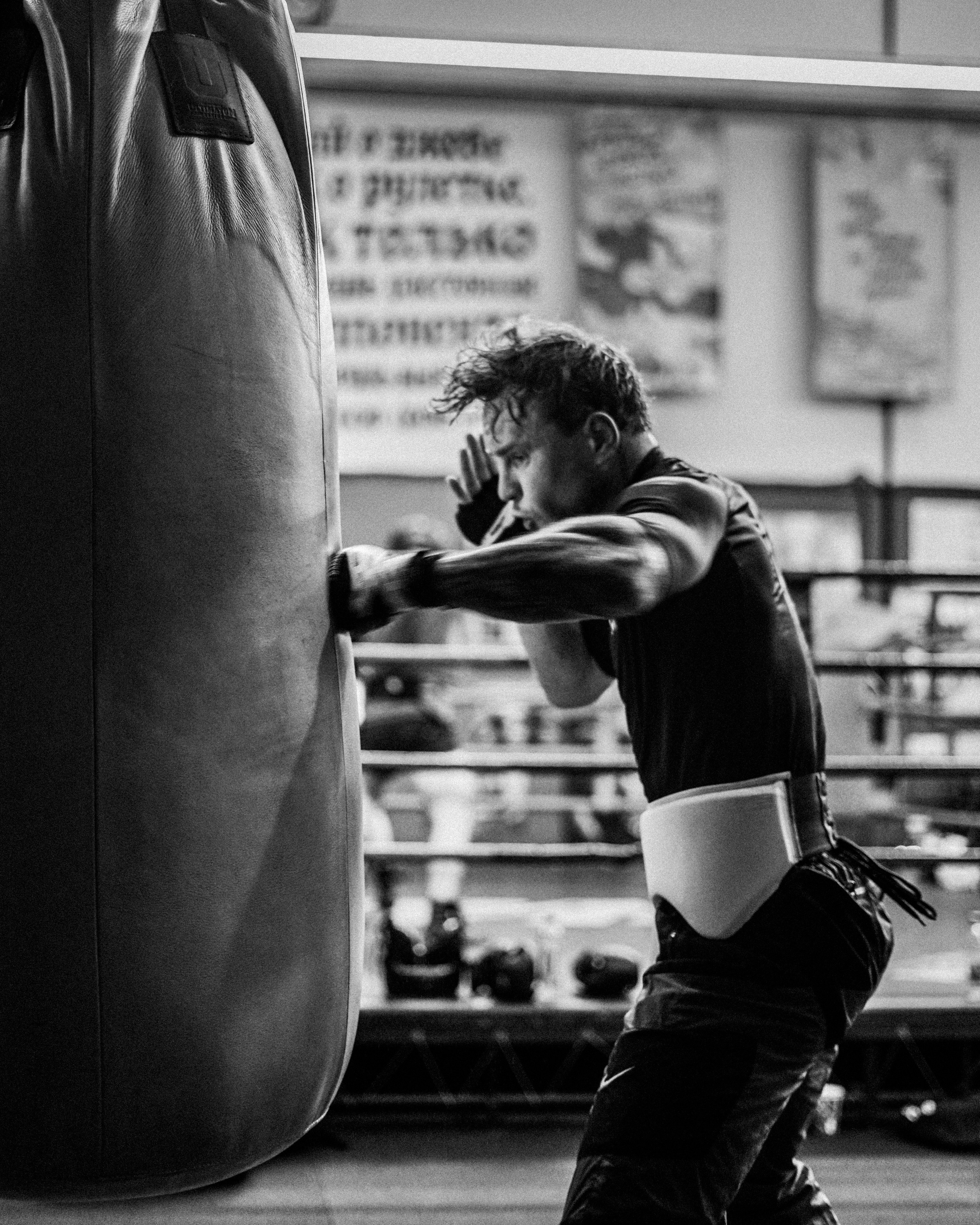 Ultimatum boxing. Not an artist, but photographer. Ivan birdman
