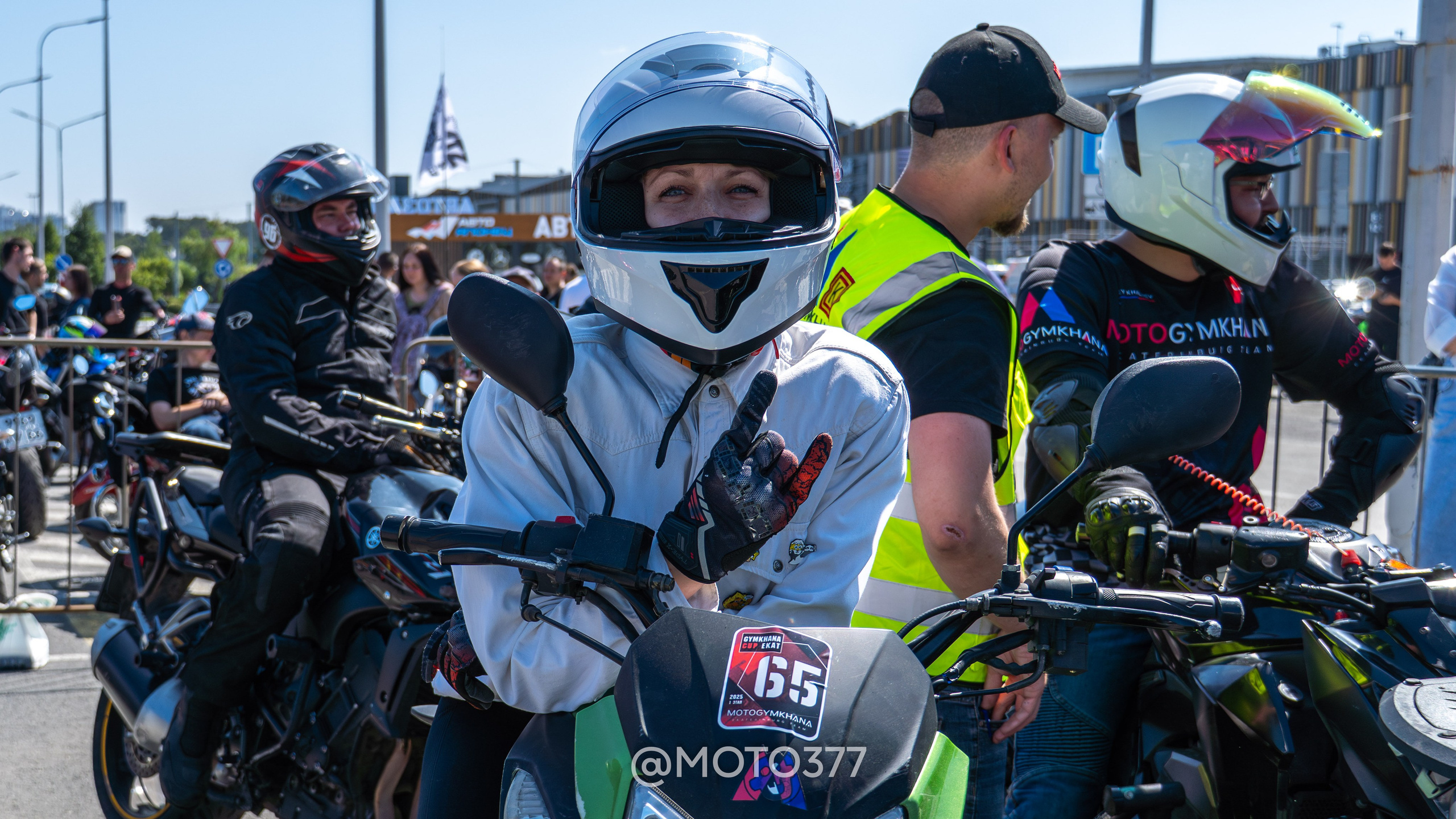 Motogymkhana CUP 1 Ekat 2025. Moto377
