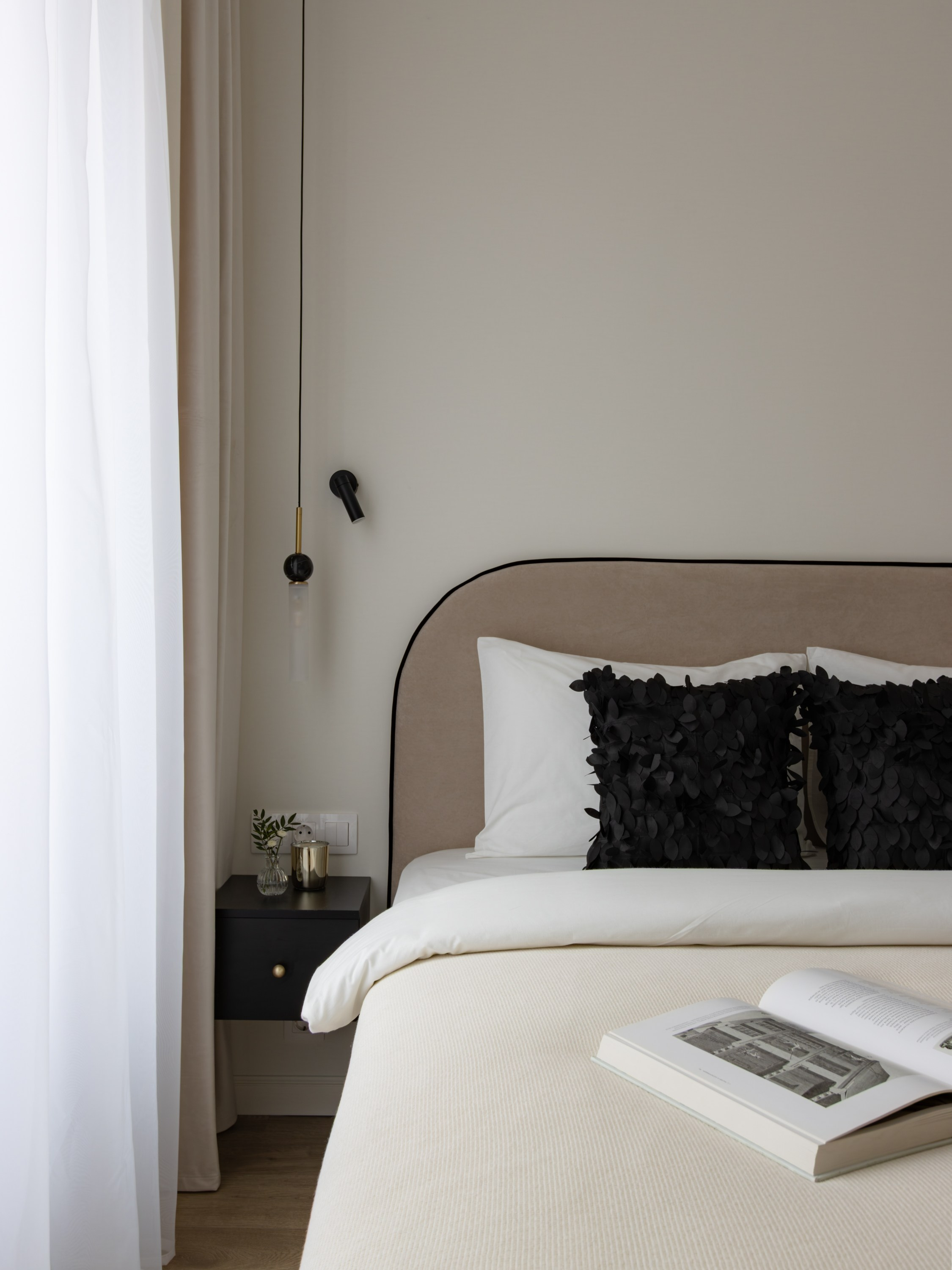 Проект квартиры под аренду дизайнера Екатерины Шейн, 2026. Интерьерный фотограф в Санкт-Петербурге