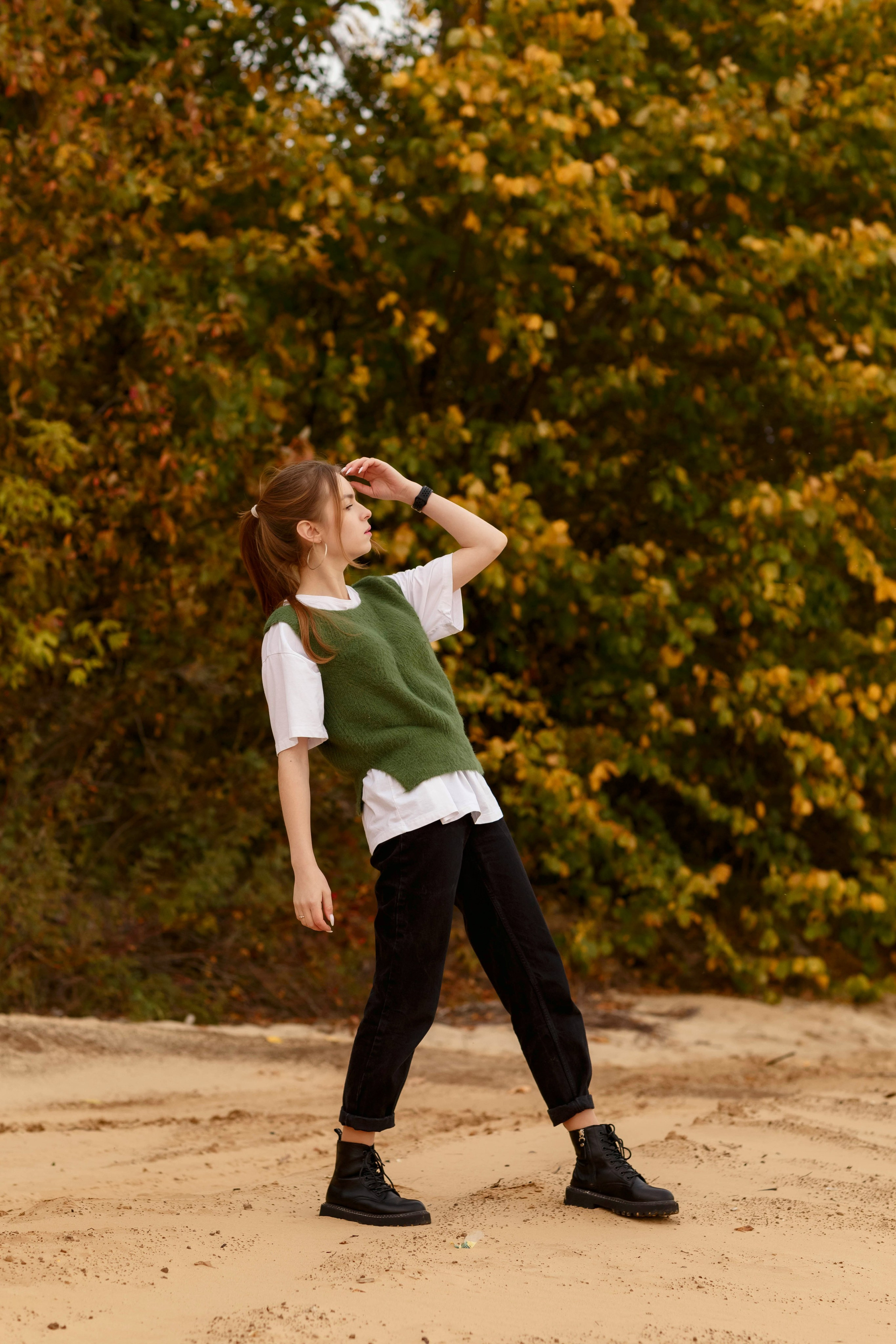 Фотосессия с Леной в Заволжье. Портретный и репортажный фотограф в Чебоксарах Андриян Чаркин