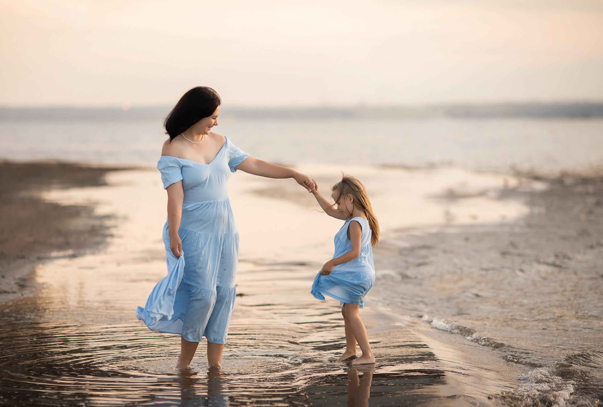 Босиком в закат. Семейный и детский фотограф в Саратове Полина Коткина