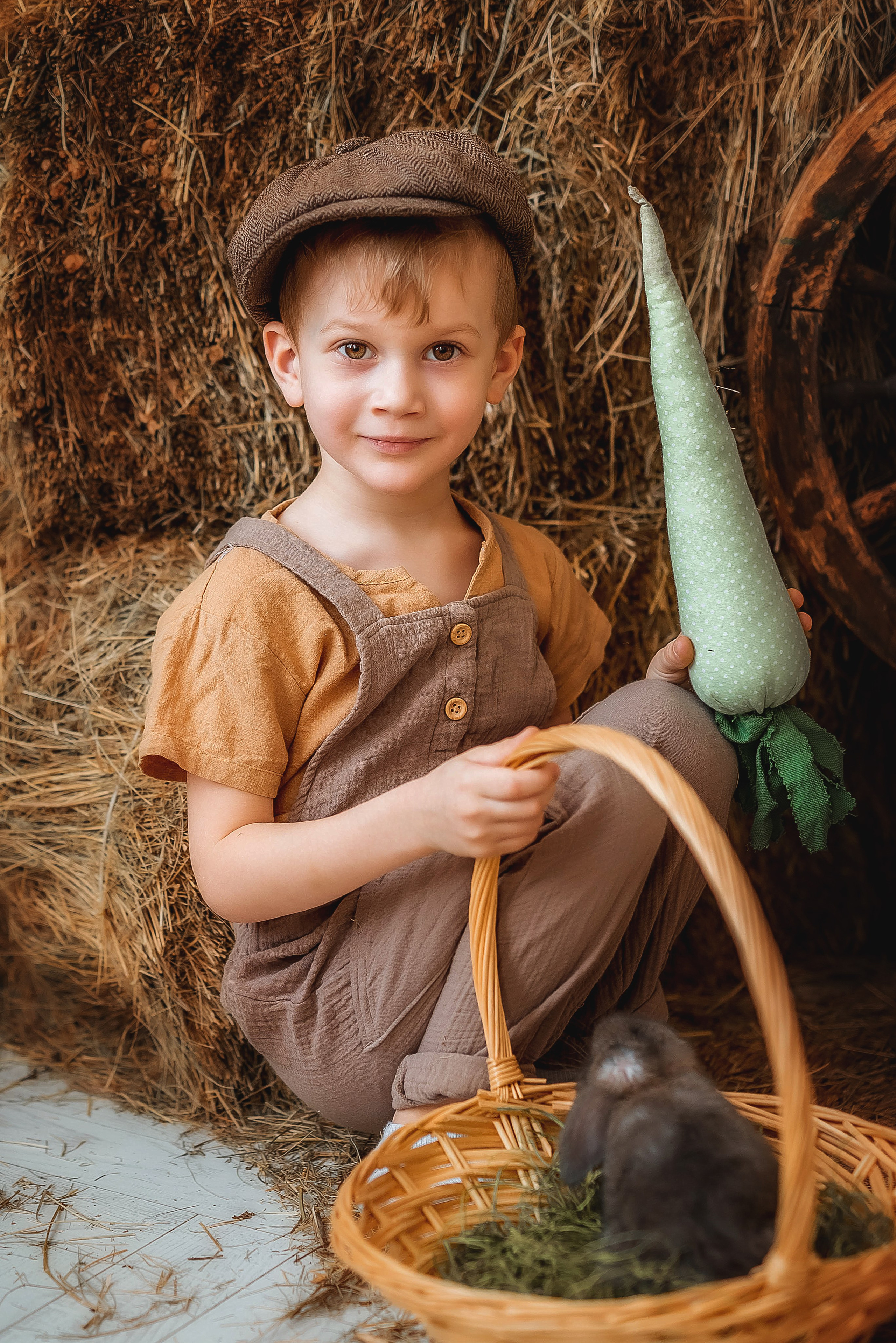Пасхальная фотосессия с козленком. Семейный, детский фотограф в Воронеже Анна Никитина