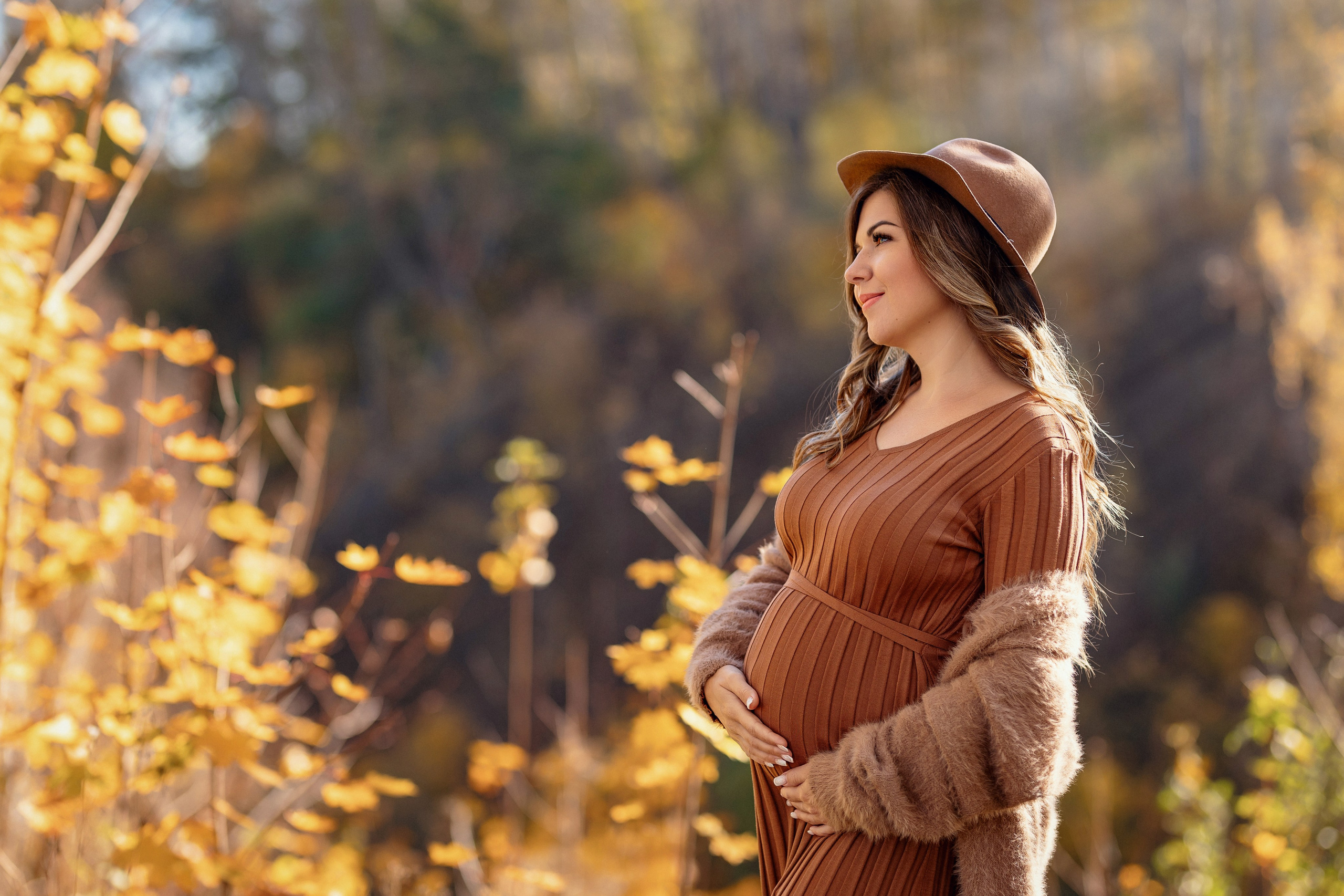 Осенняя фотосессия в ожидании малыша. Трубинова Екатерина | Семейный фотограф | Москва