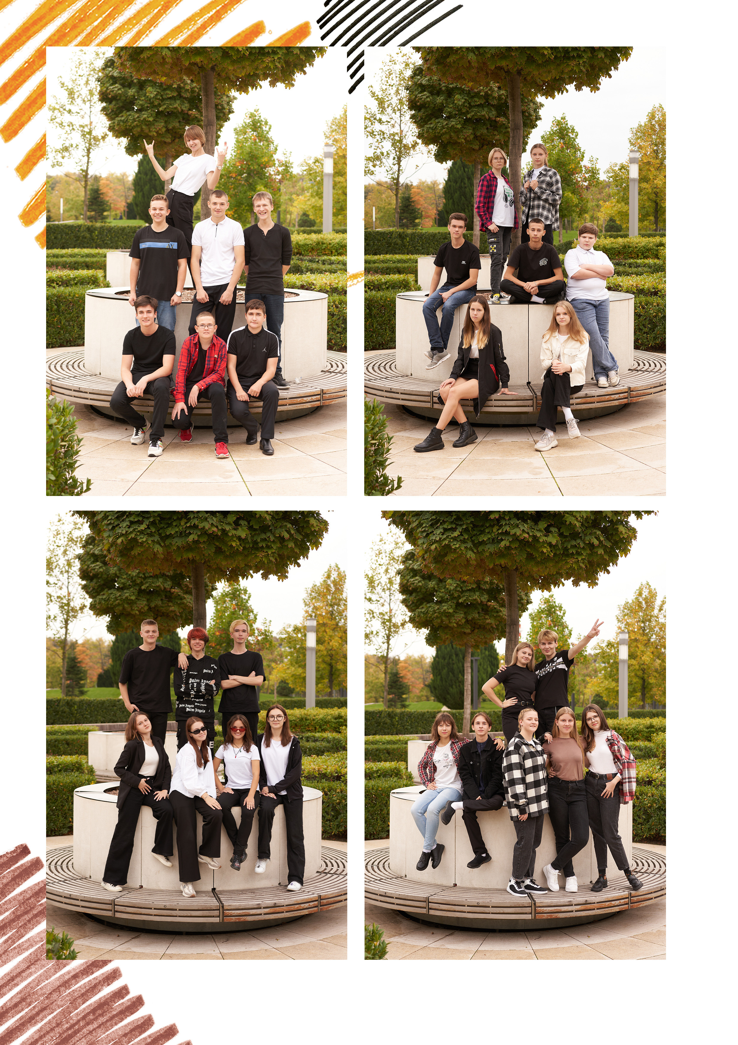 Школа 1 — 9 «Б». Красивый выпускной альбом в Краснодаре