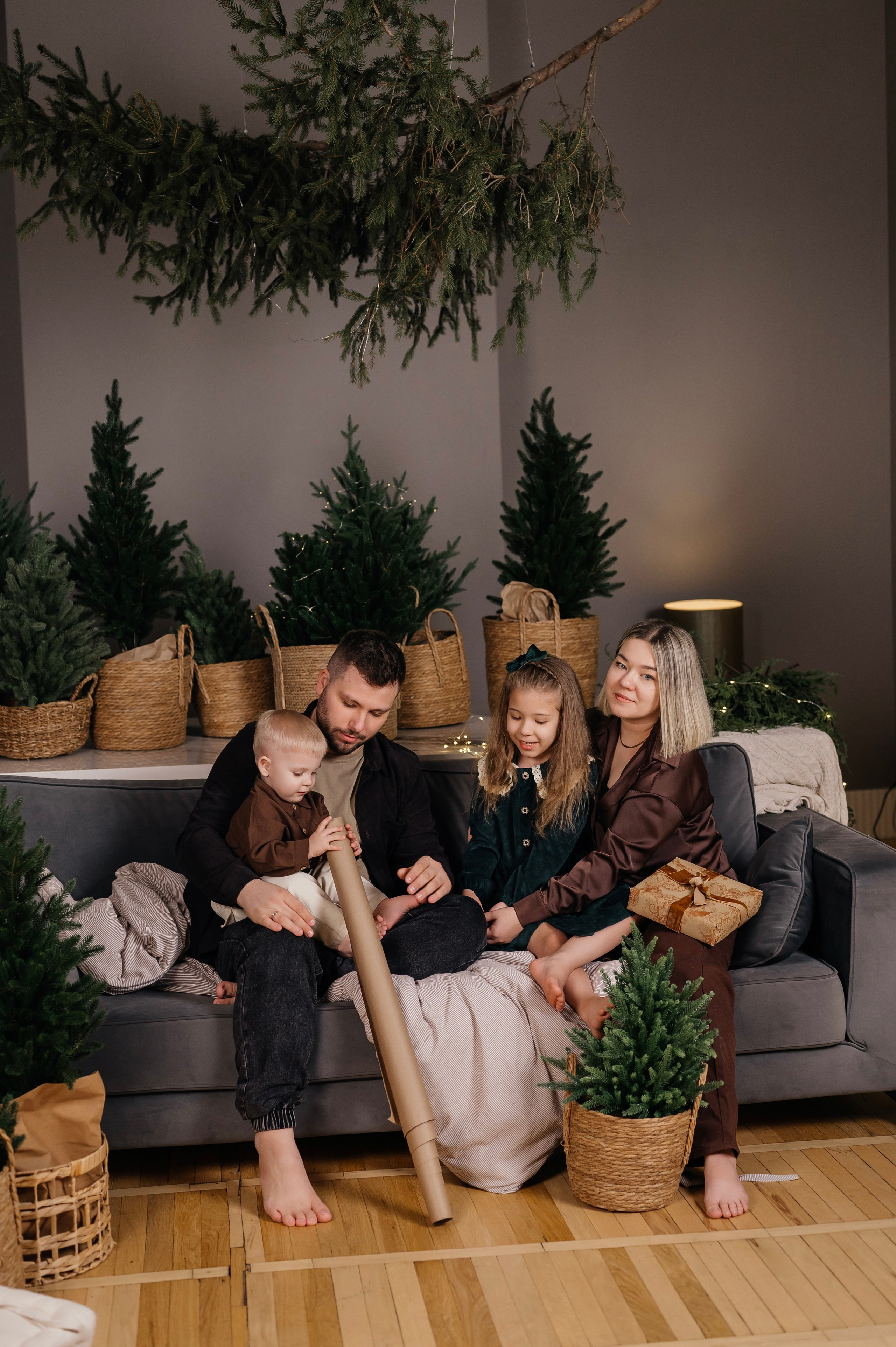 Новогодняя фотосессия. Свадебный и семейный фотограф в Краснодаре Алина Мельник