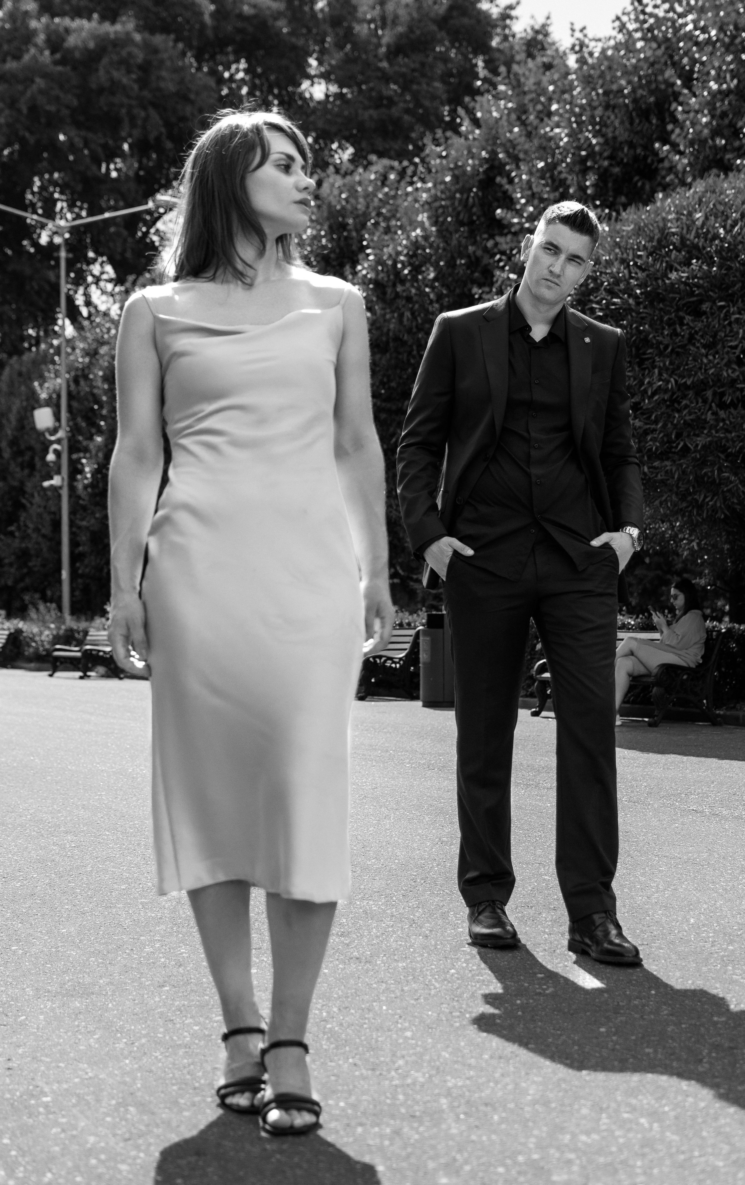 Черно-белая фотосессия в студии в Москве и Дмитрове