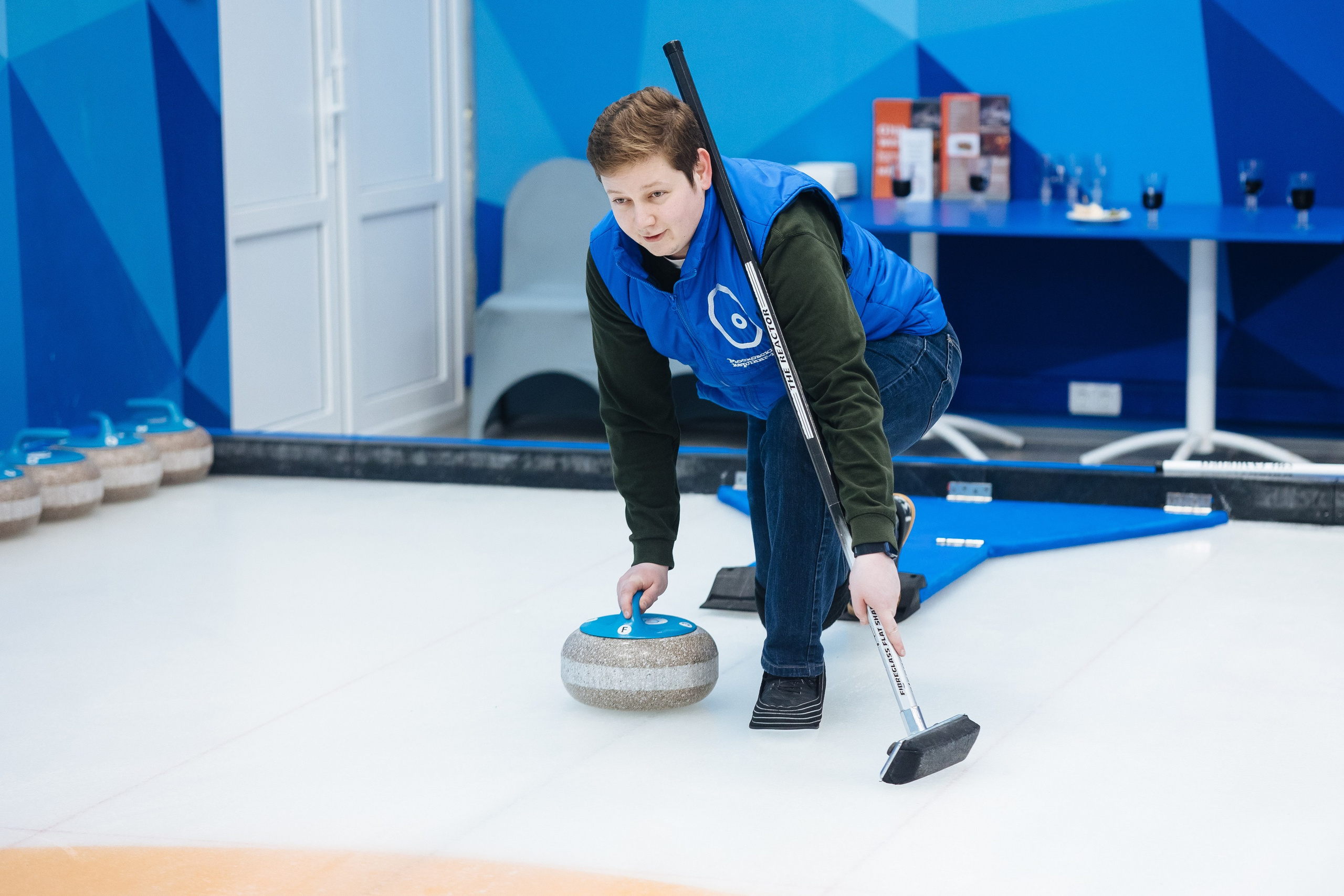Корпоратив в кёрлинге. Свадебный и семейный фотограф Екатерина Иванова