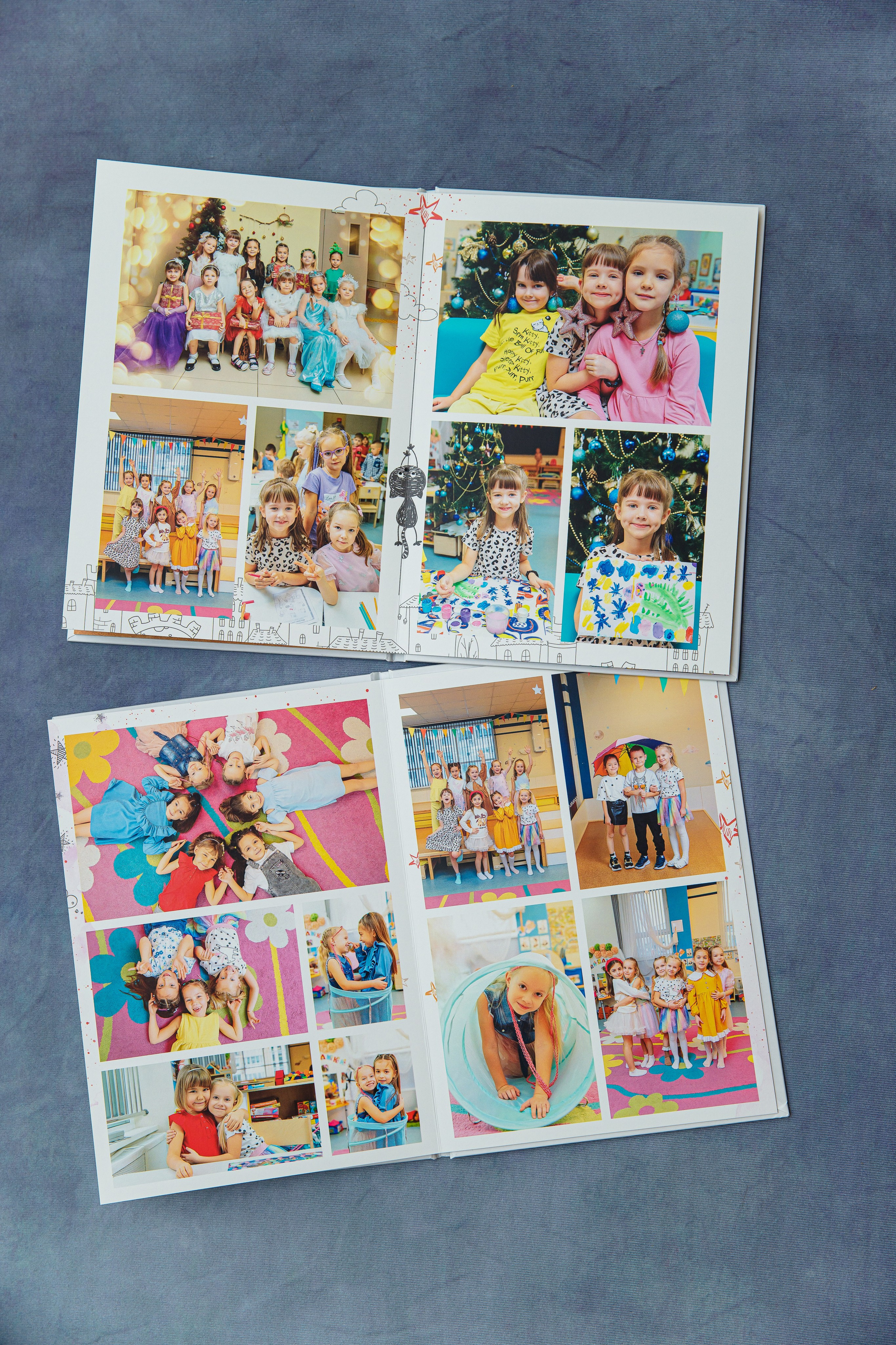Альбомы «Котята» Детский сад' 2025. Семейный и детский фотограф в Москве Тихонова Ксения