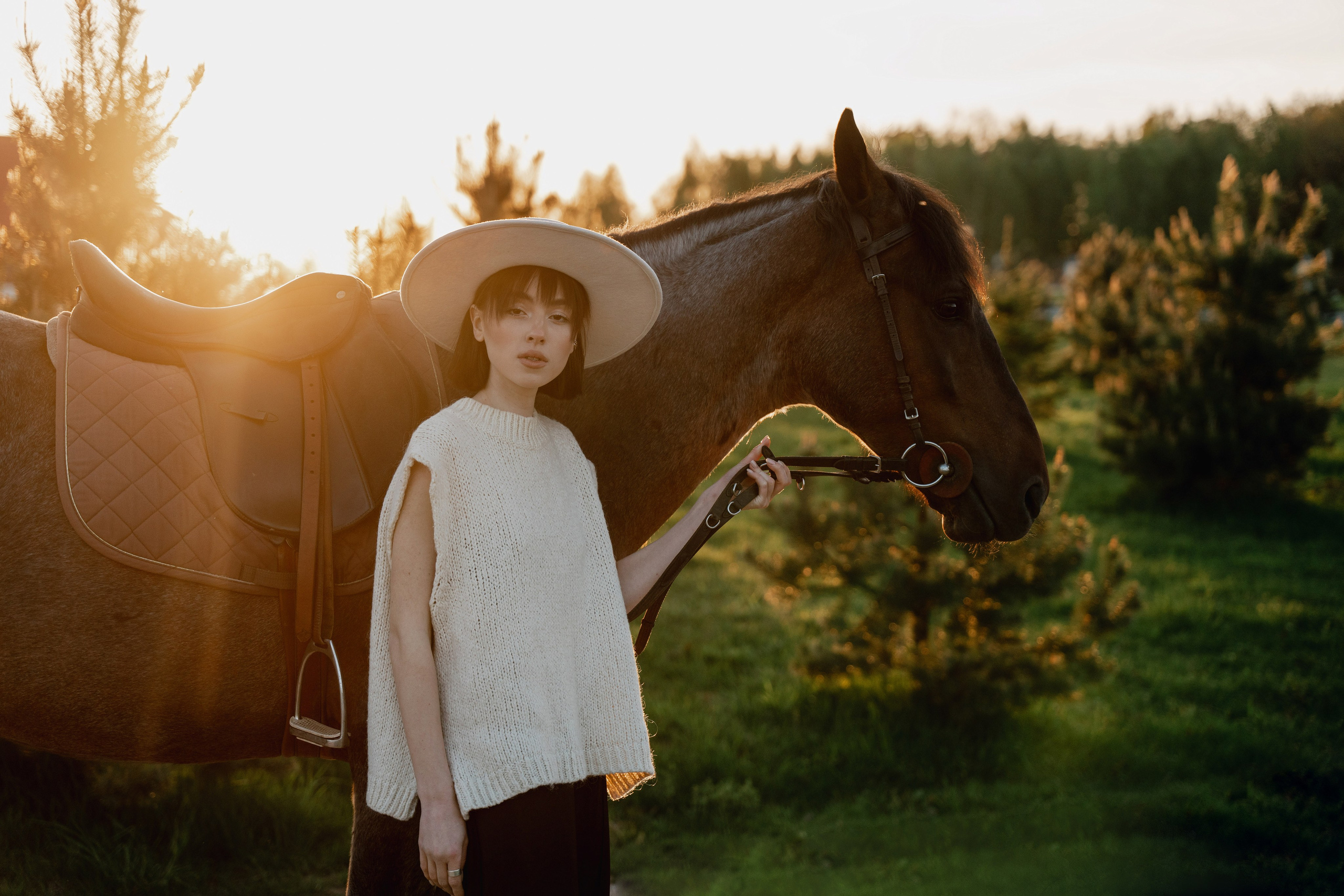 Фотосессия с лошадью. Фотограф в Смоленске Ольга Давыдова