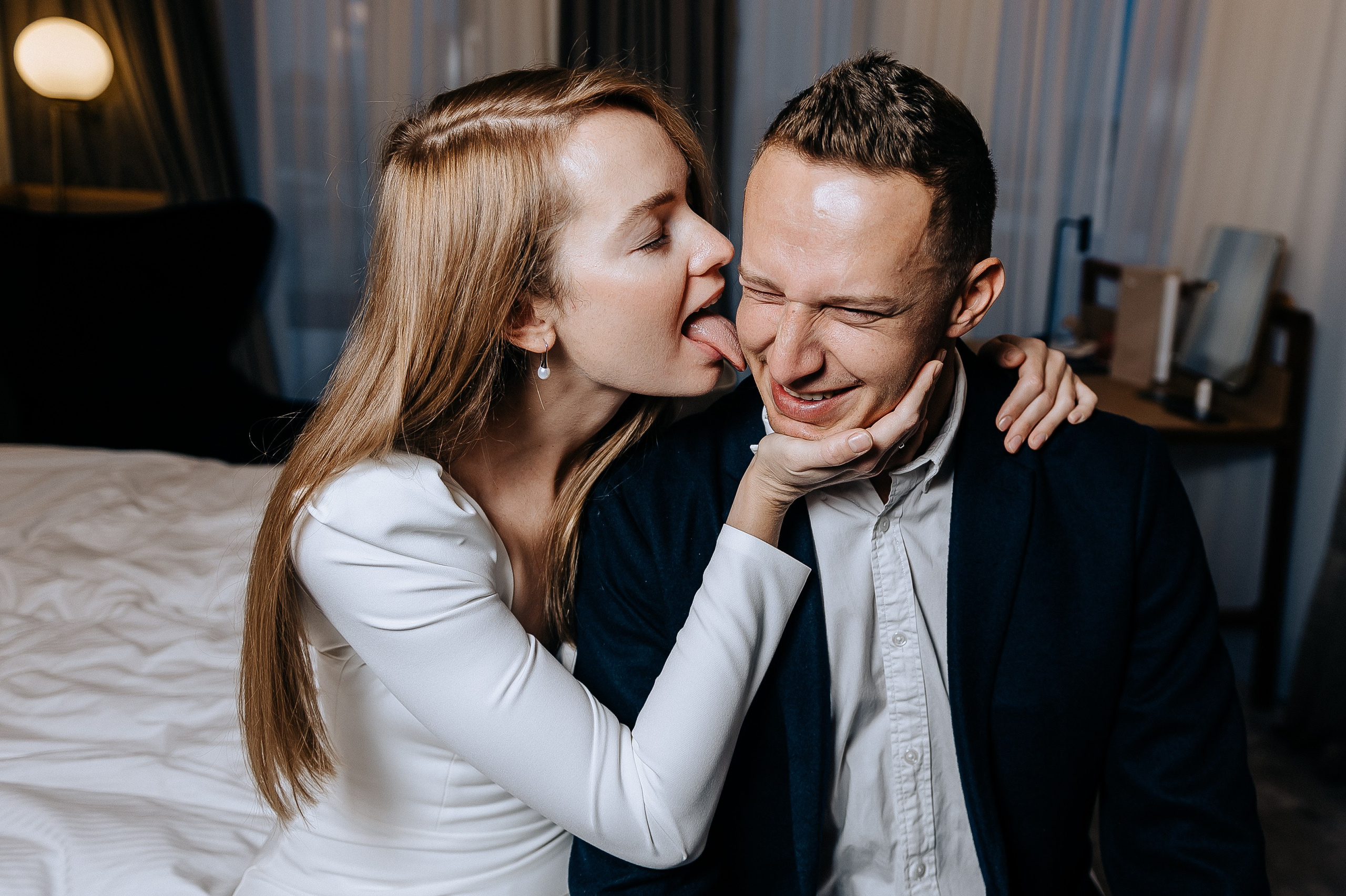 Фотосессия жениха и невесты в Movenpick