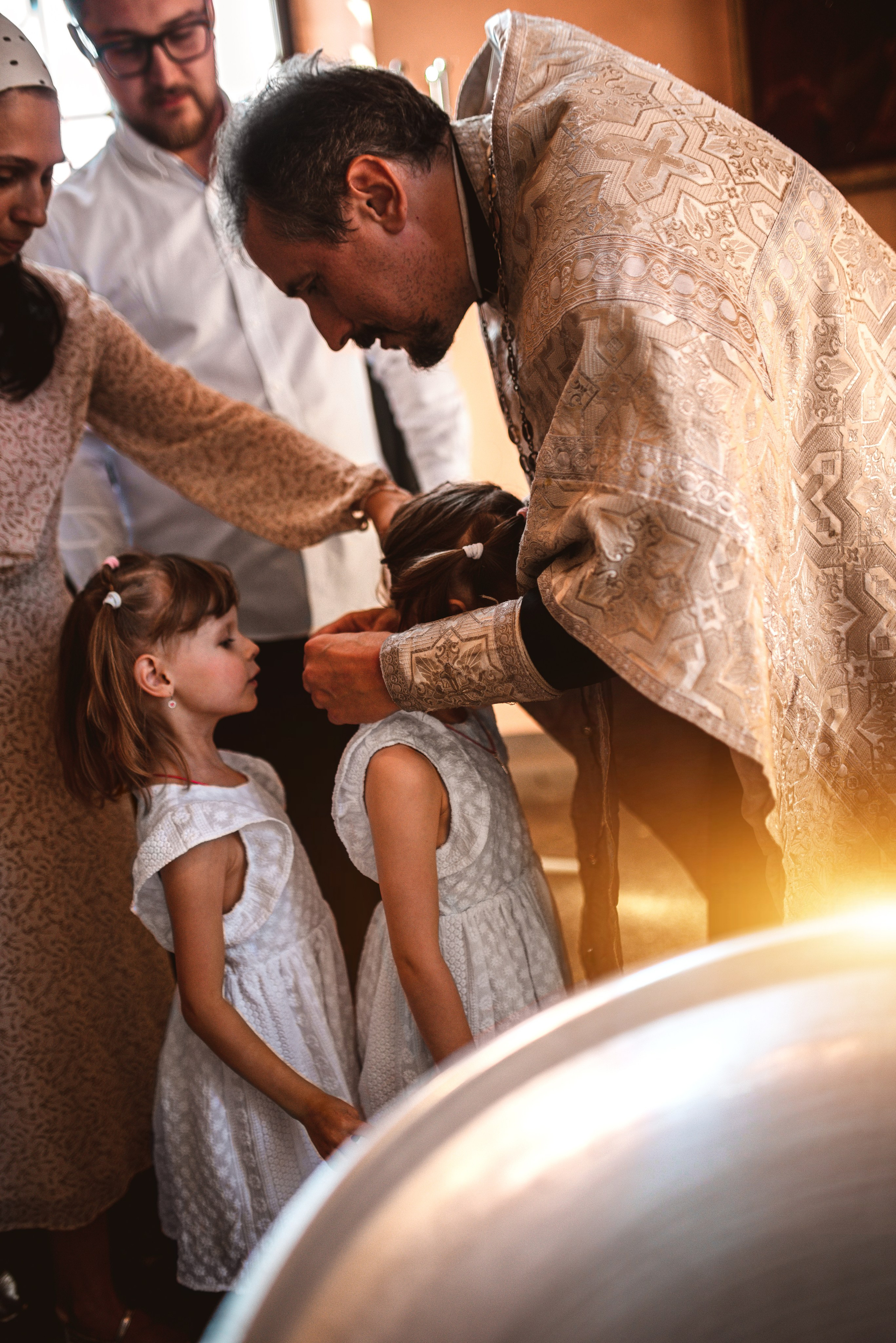 Крещение. Двойняшки. Семейный и детский фотограф в Санкт-Петербурге Светлана Юрьева