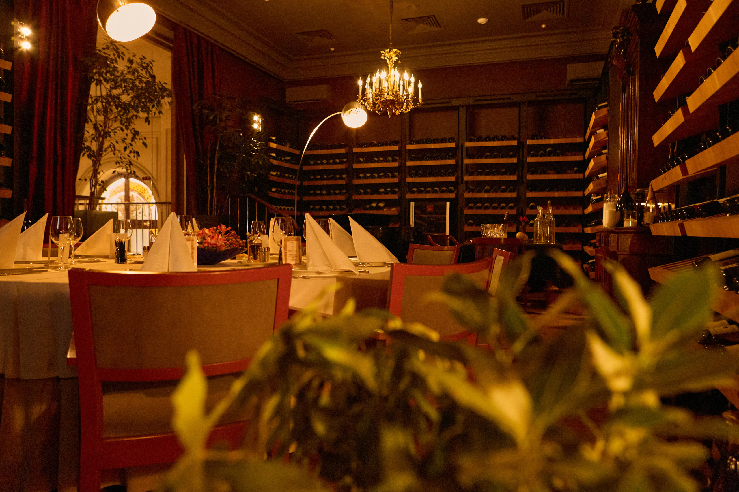 Evening on Nevsky Prospect Street at the Palkin Restaurant. Фотограф в Санкт-Петербурге Владимир Тихомиров