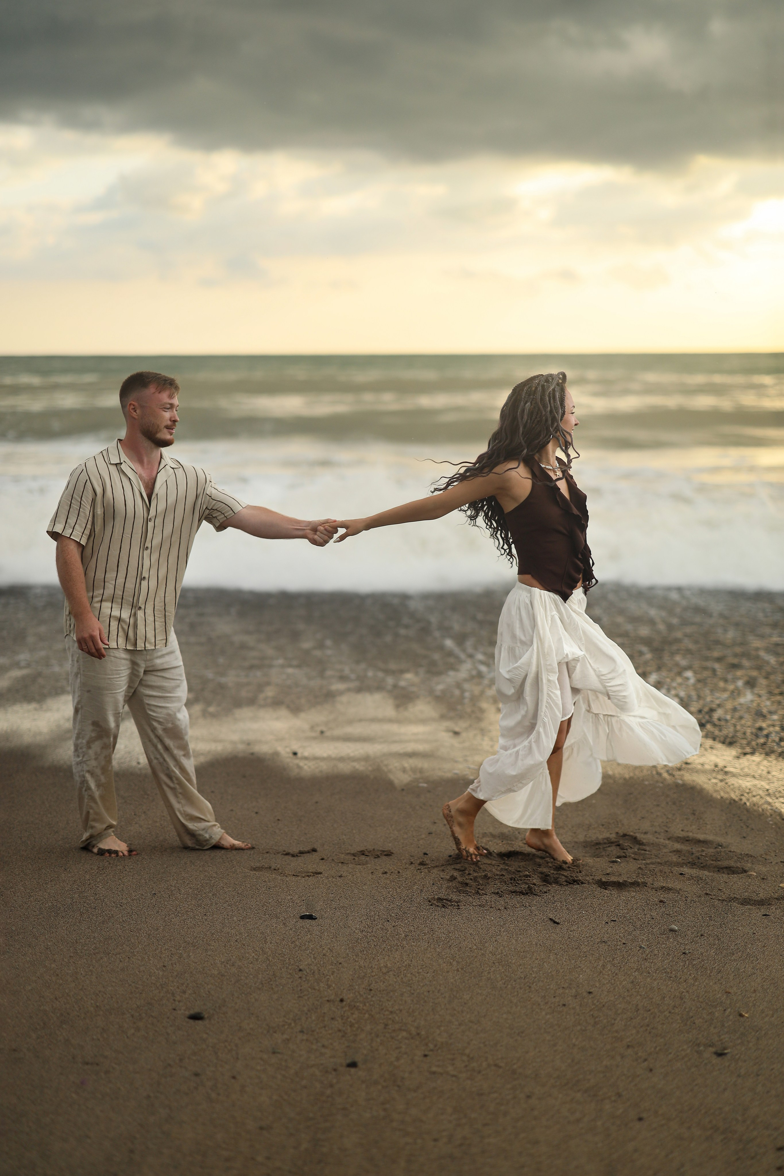 Love story на пляже Абхазии. Свадебный и семейный фотограф в Абхазии Жанна Соснина