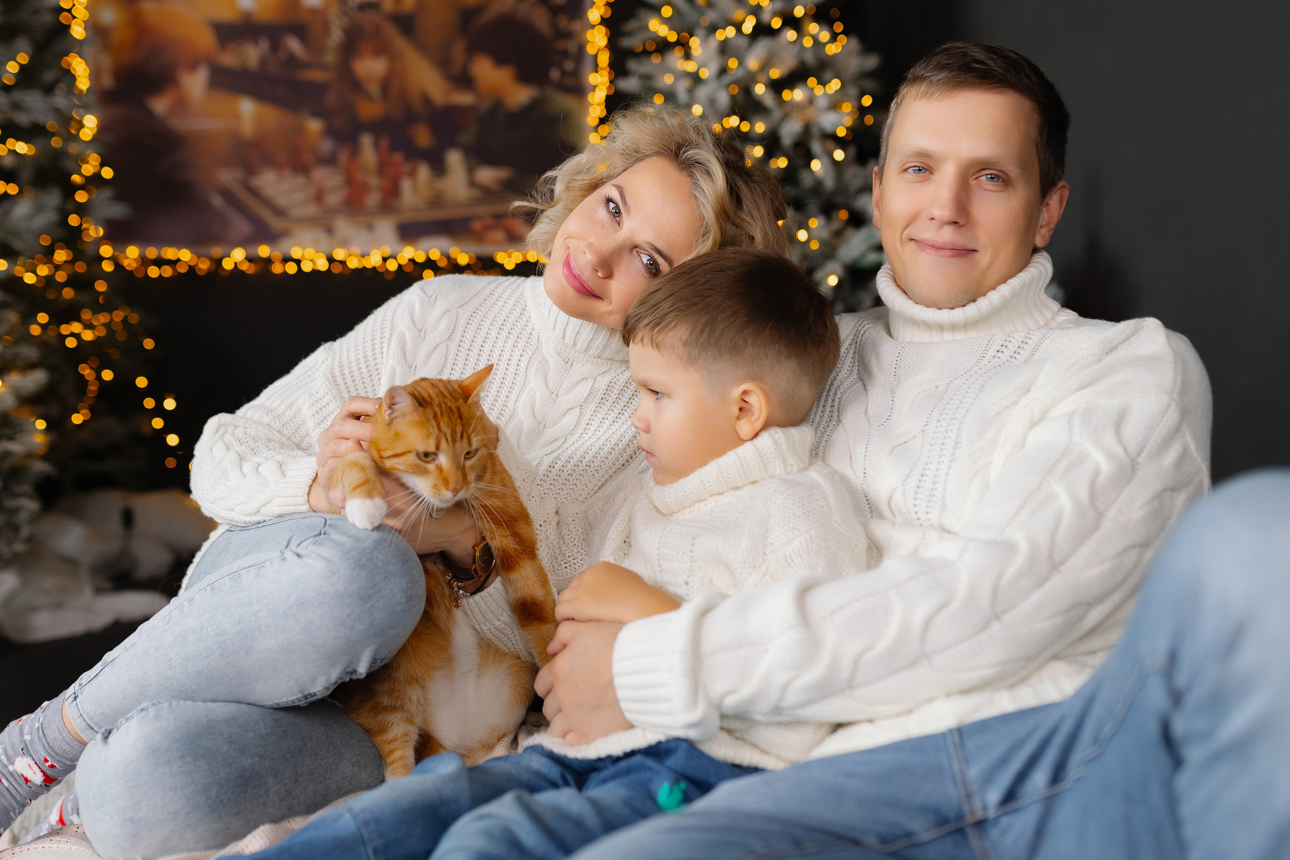 Семейная новогодняя съемка. Свадебный фотограф в Минске/Беларуси Сергей Спиридонов