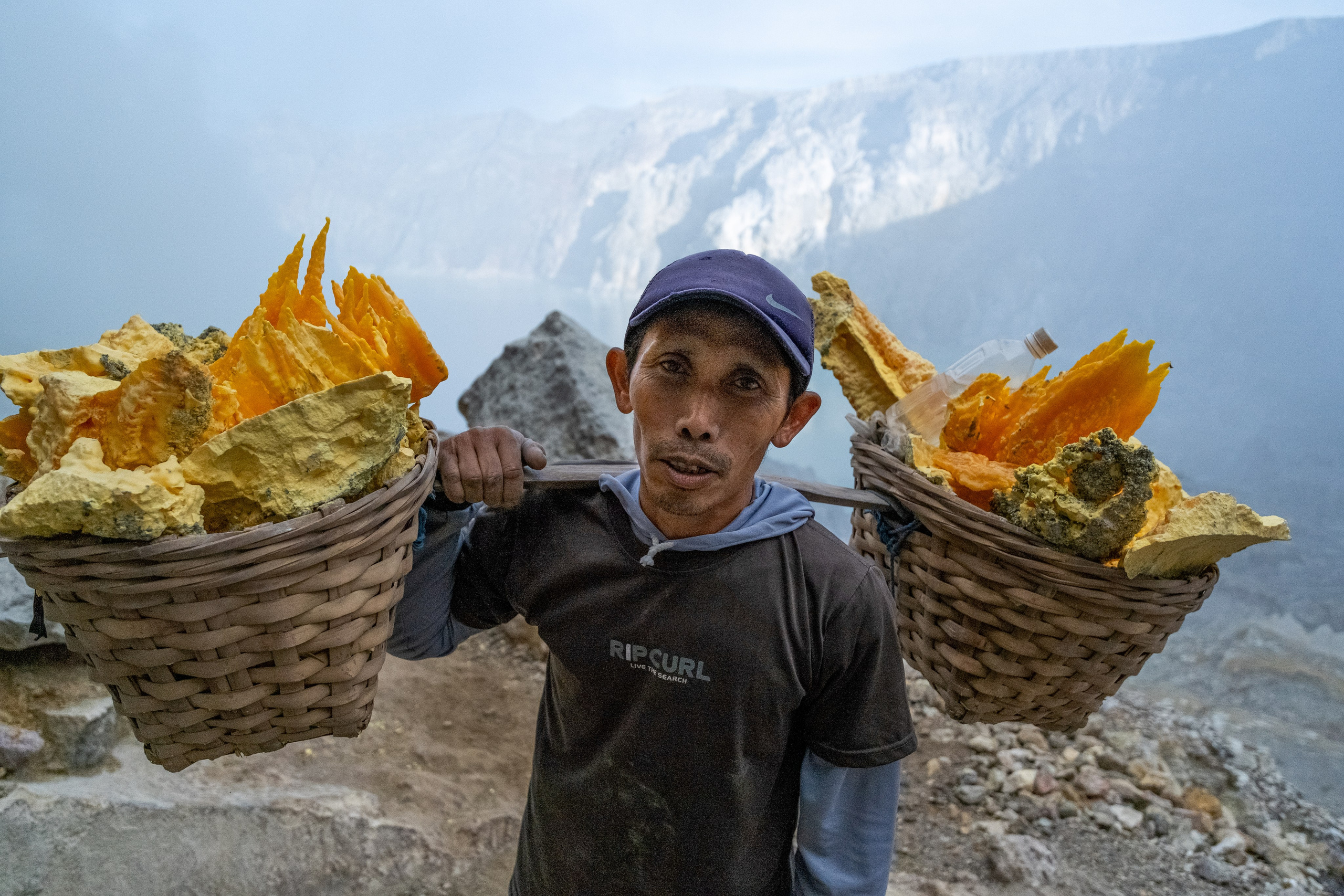 Остров Ява. Вулкан Иджен. Фотографии из путешествий