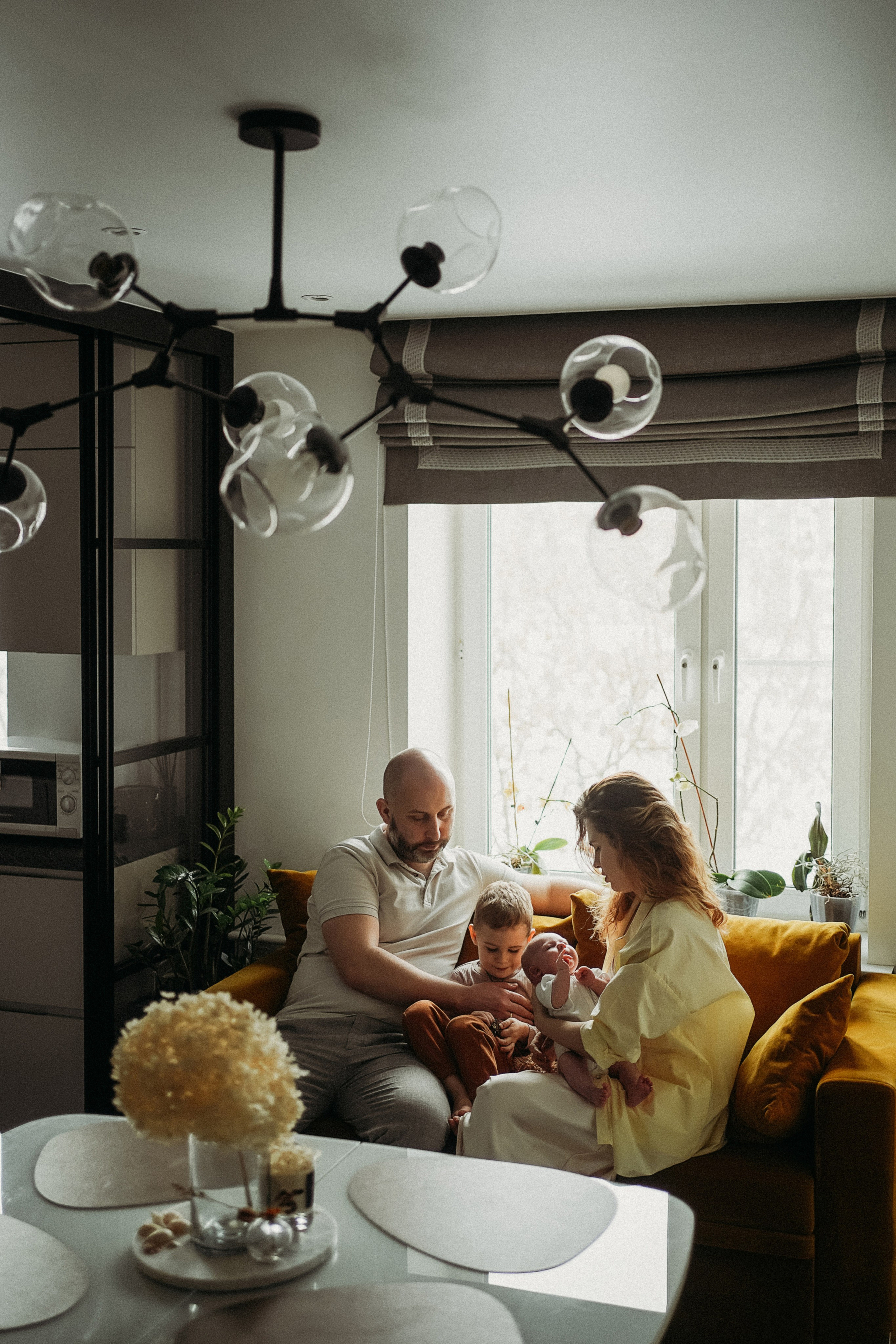 Елена, Андрей и малыши. Фотограф Наталья Колганова