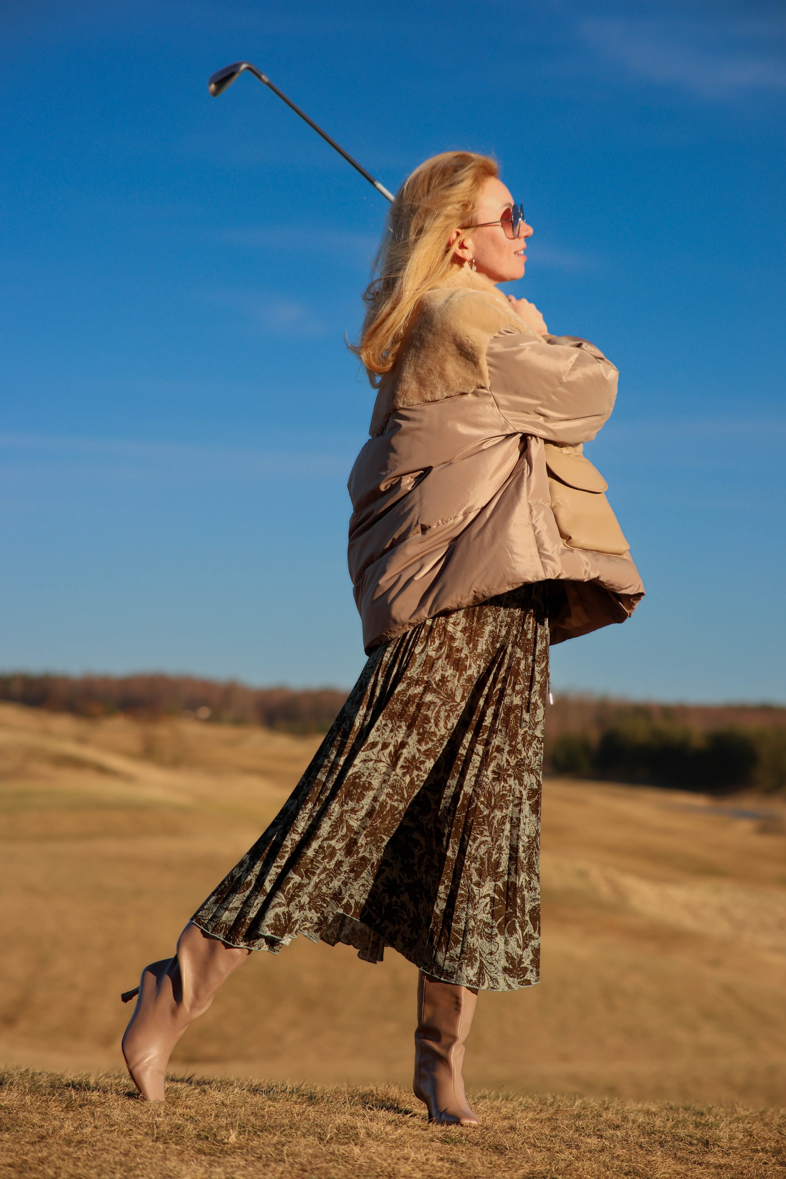 Фотосесии. Фотограф на гольф-поле — профессиональная съемка в атмосфере элитного отдыха