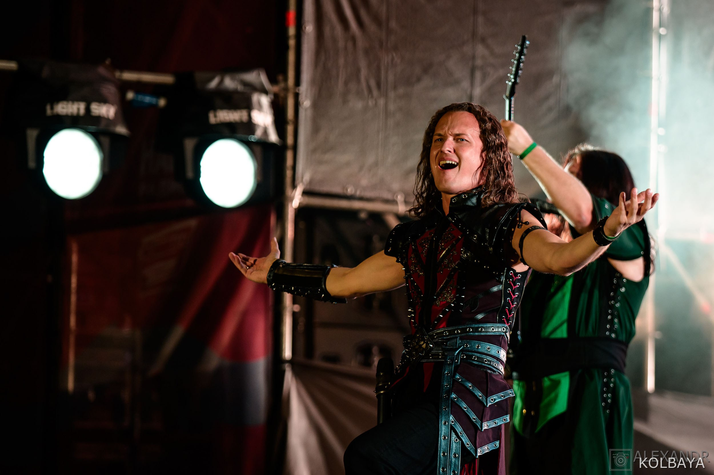 Концерт группы Эпидемия в Зеленом театре. Концертный и театральный репортажный фотограф в Москве Александр Колбая