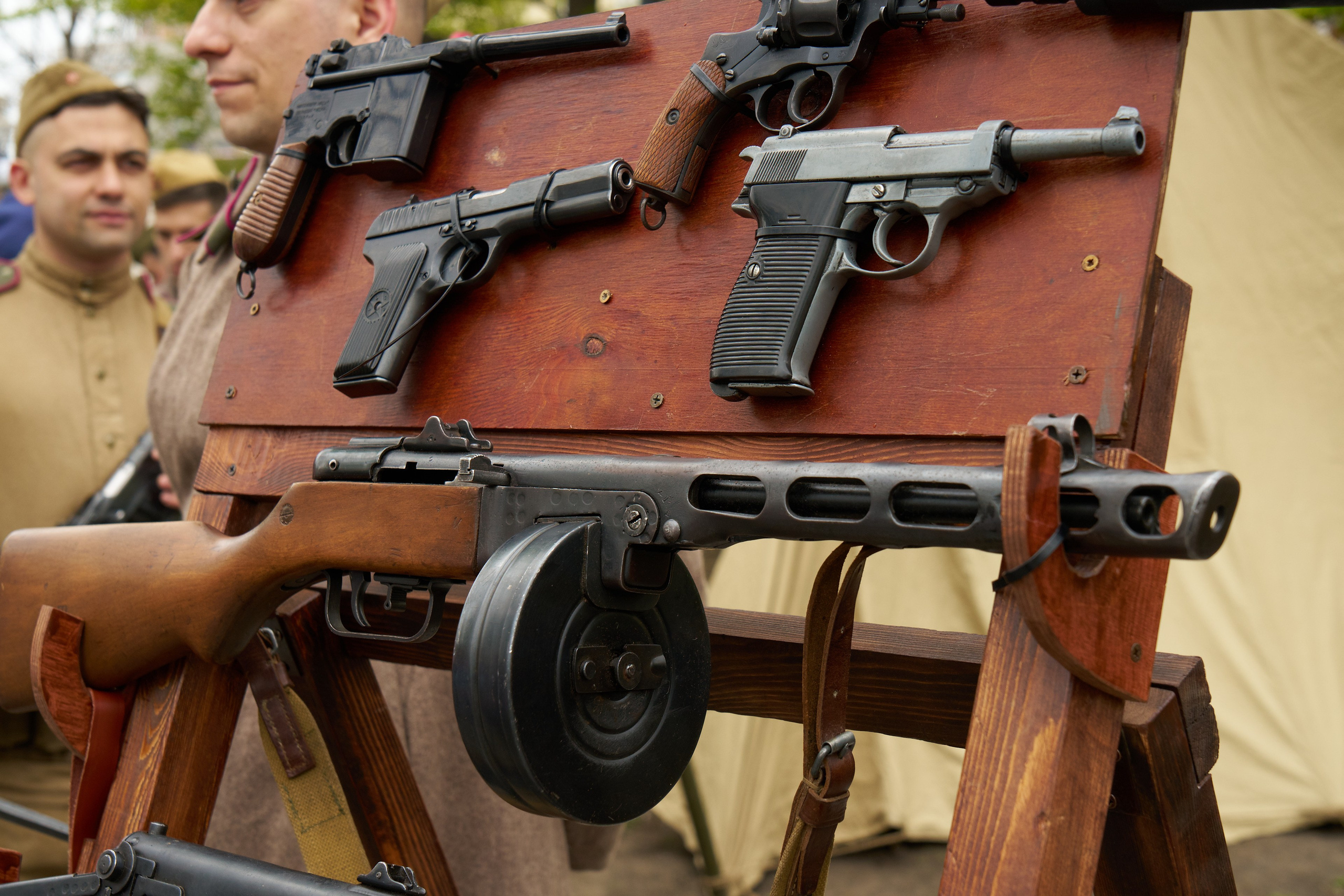 Реконструкция, посвящённая 9 мая. Профессиональный репортажный фотограф Инесса Иминова