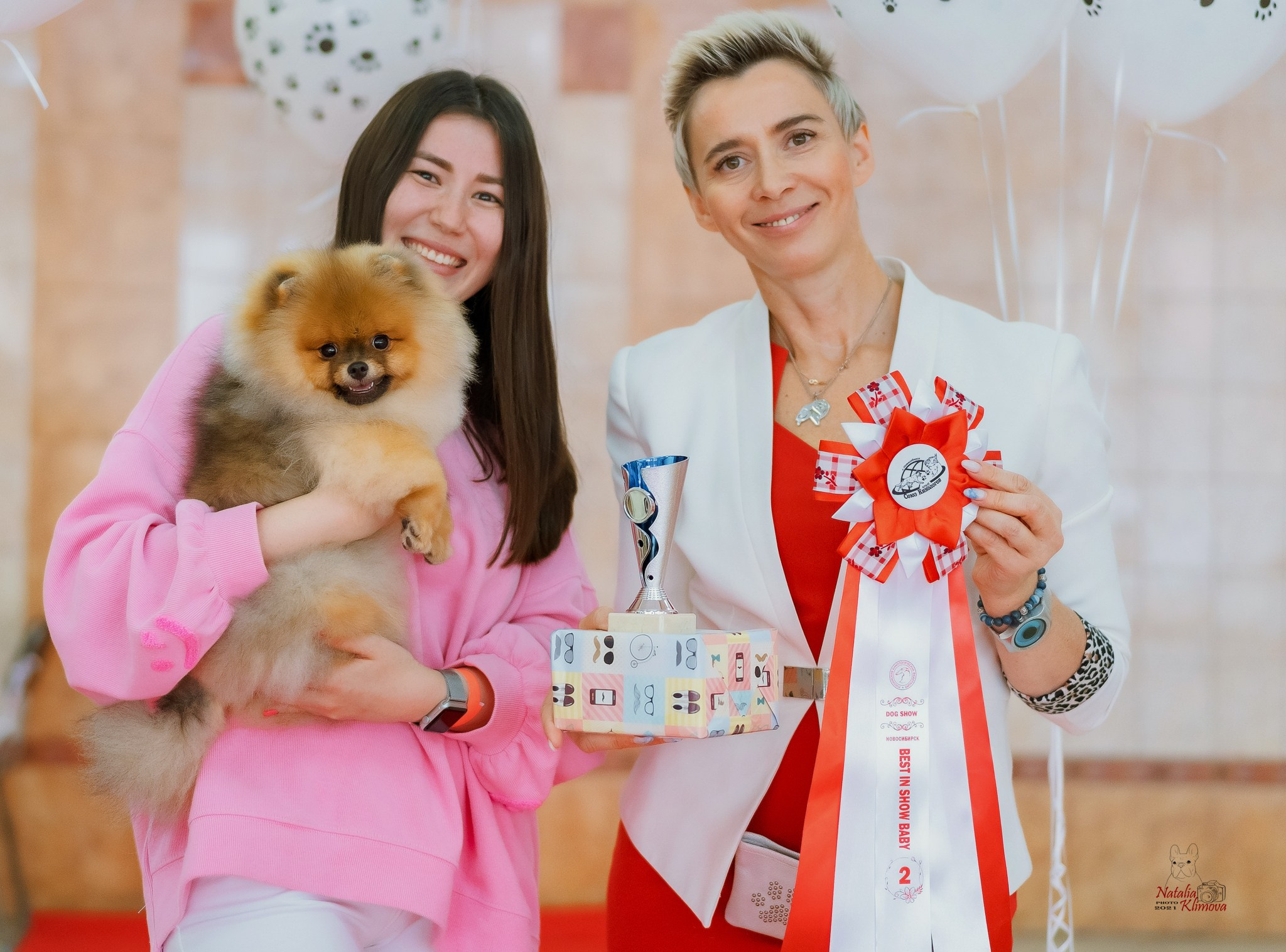 Съемка на выставке