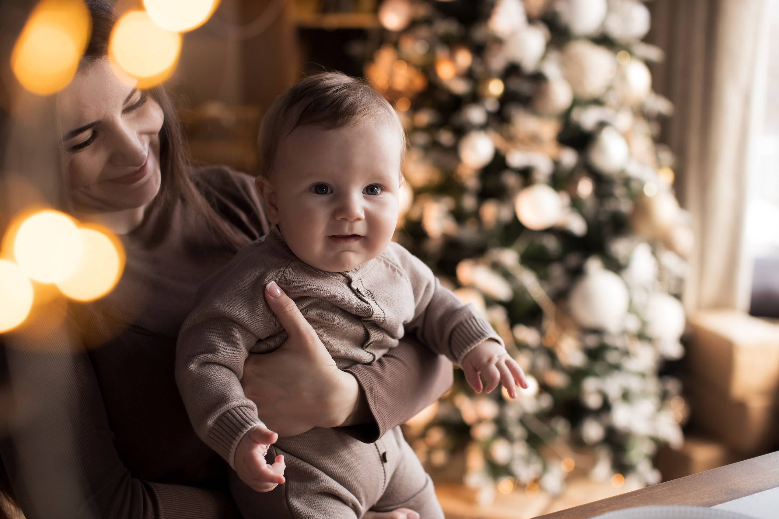 Первый Новый год. Семейный и детский фотограф в Саратове Полина Коткина