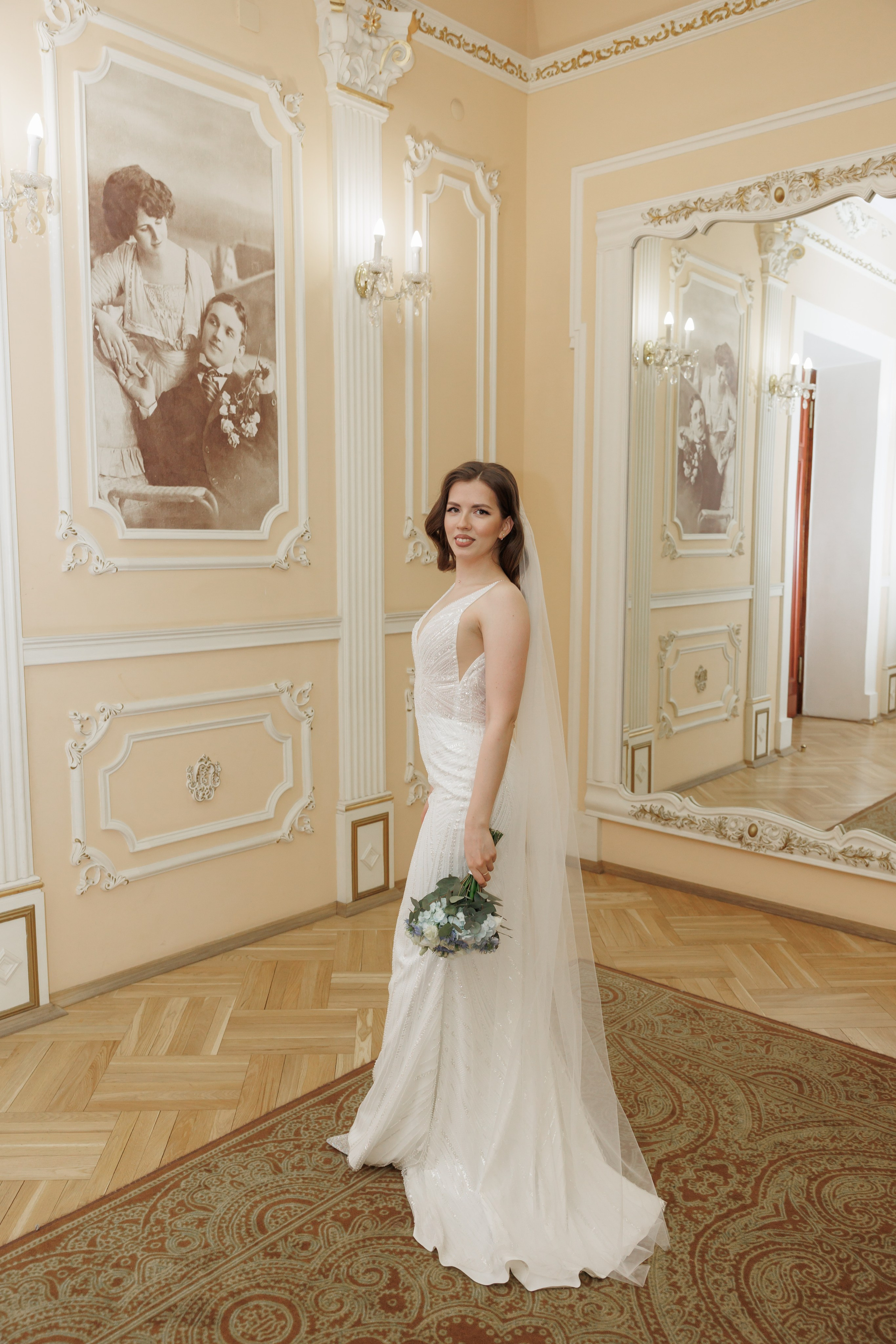 Даша и Дима, Грибоедовский ЗАГС. Свадебный и репортажный фотограф (Москва, Королев и другие)