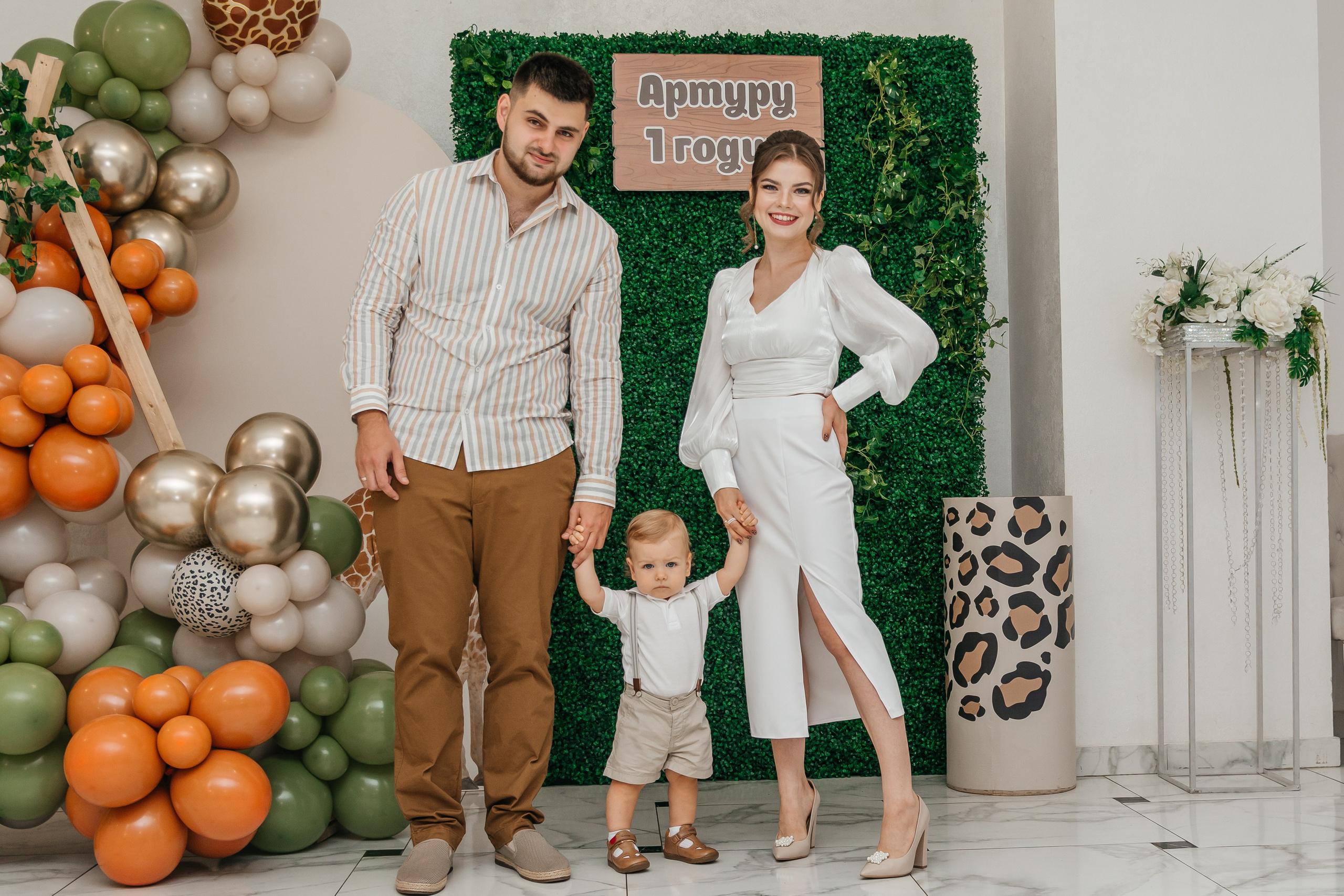 Съемка годика Артуру. Семейный и детский фотограф Кущ Наташа