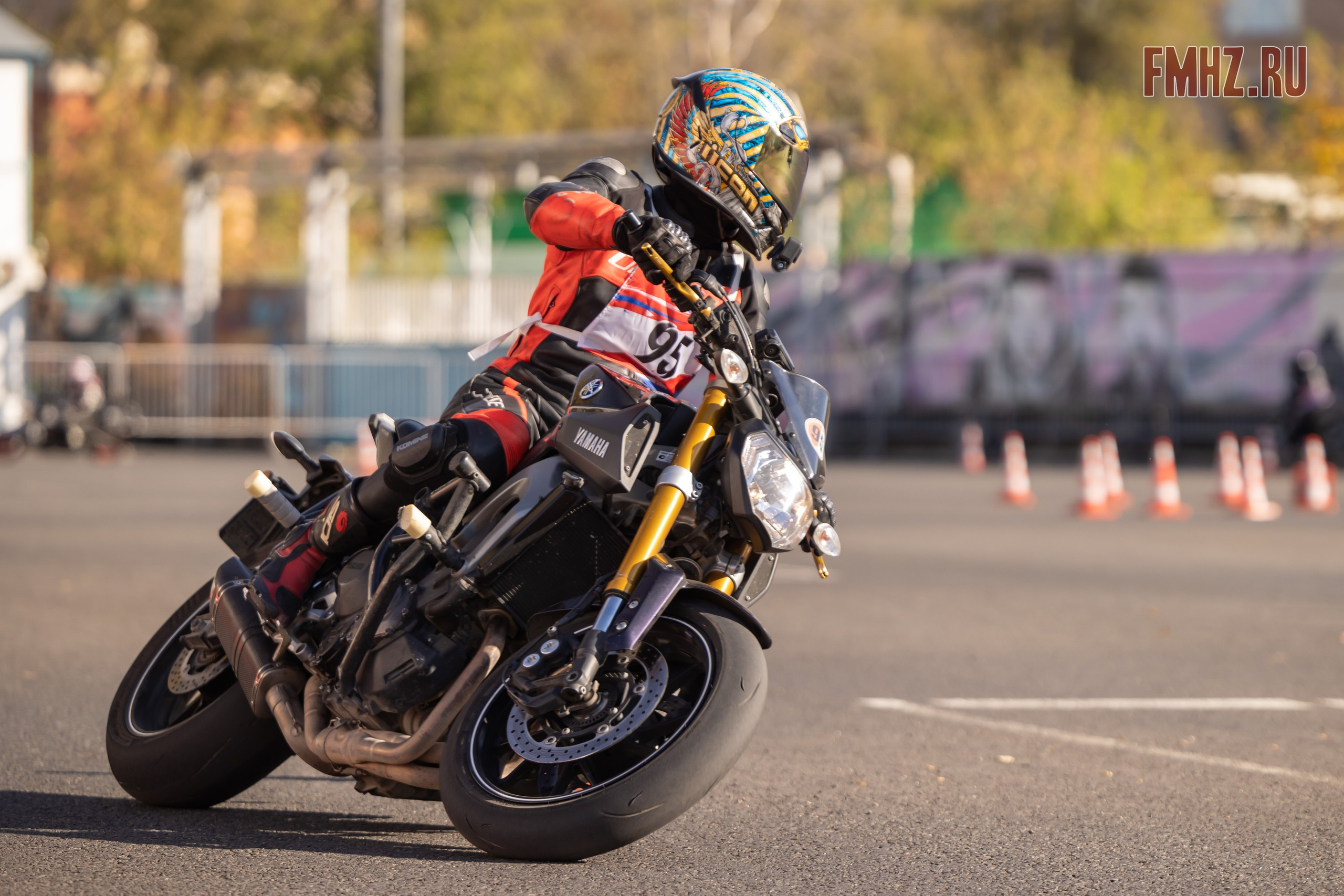 Соревнования по мотоджимхане на площадке Мосгортранс 15.09.2024. Фотограф Владимир Охрименко