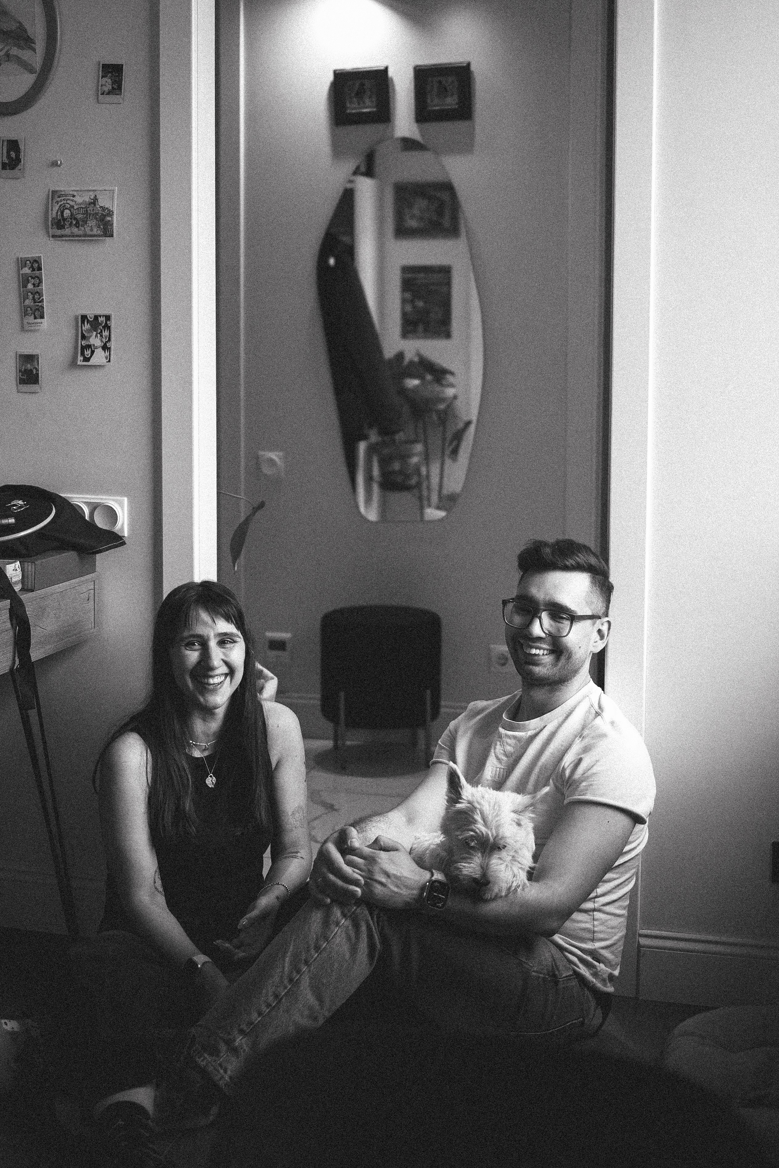 Снежуля, Мари и Саша. Фотограф анималист Анастасия Пикей