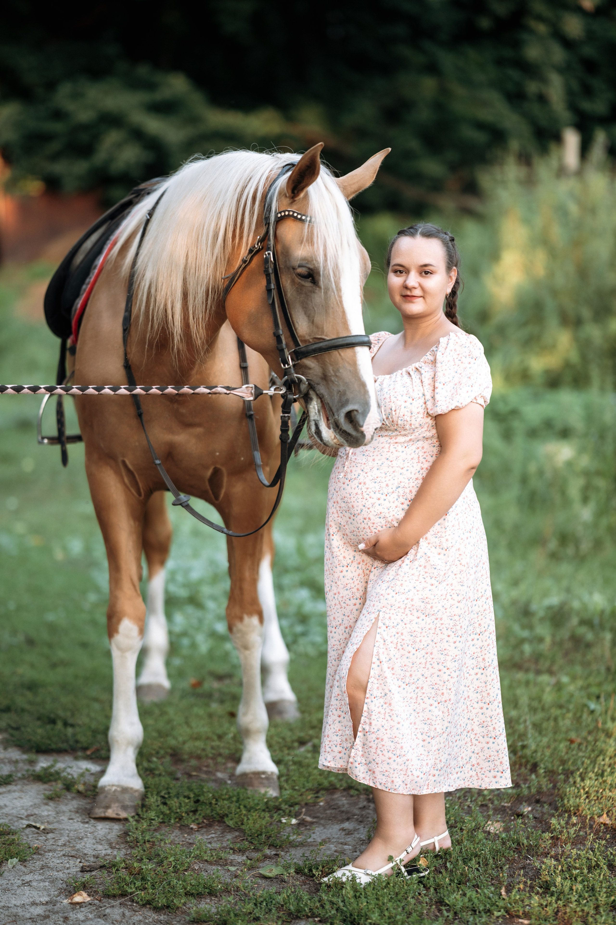 Фотосесиия с лошадью. Семейный и свадебный фотограф в Ульяновске Арина Авдеева