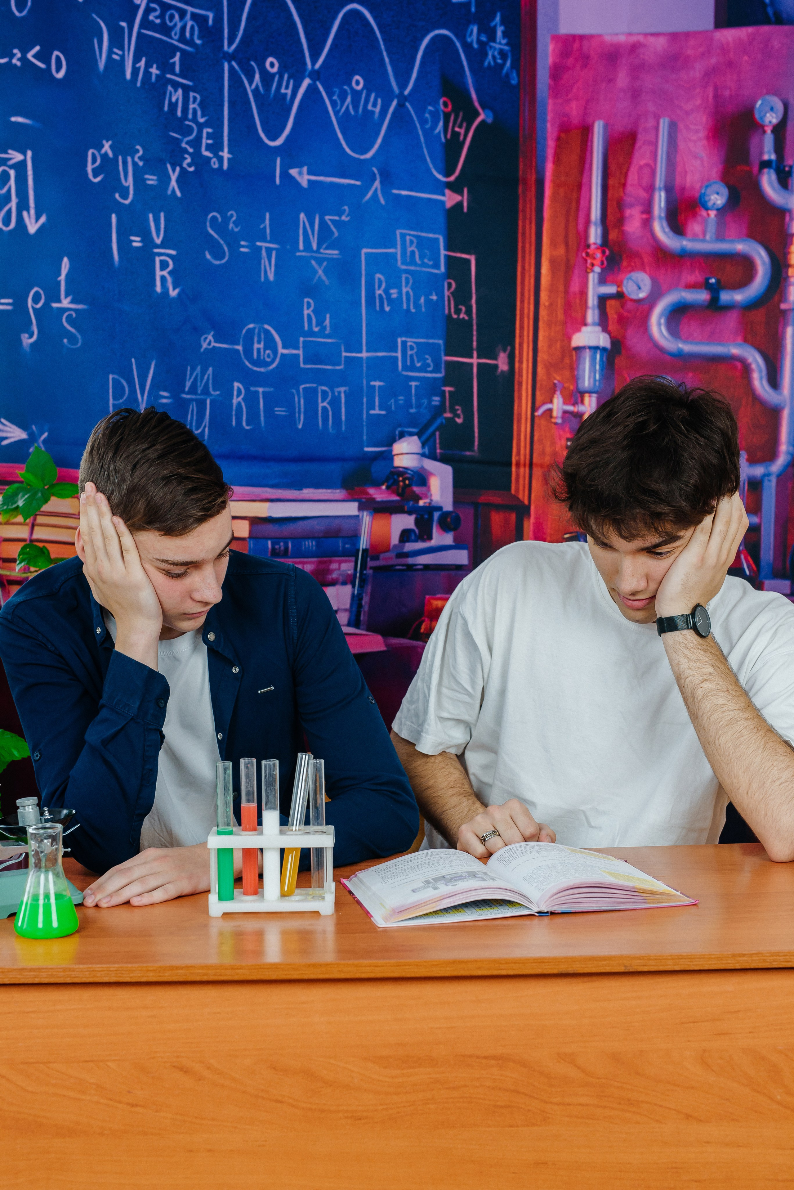 Урок химии. Семейный фотограф в Барнауле