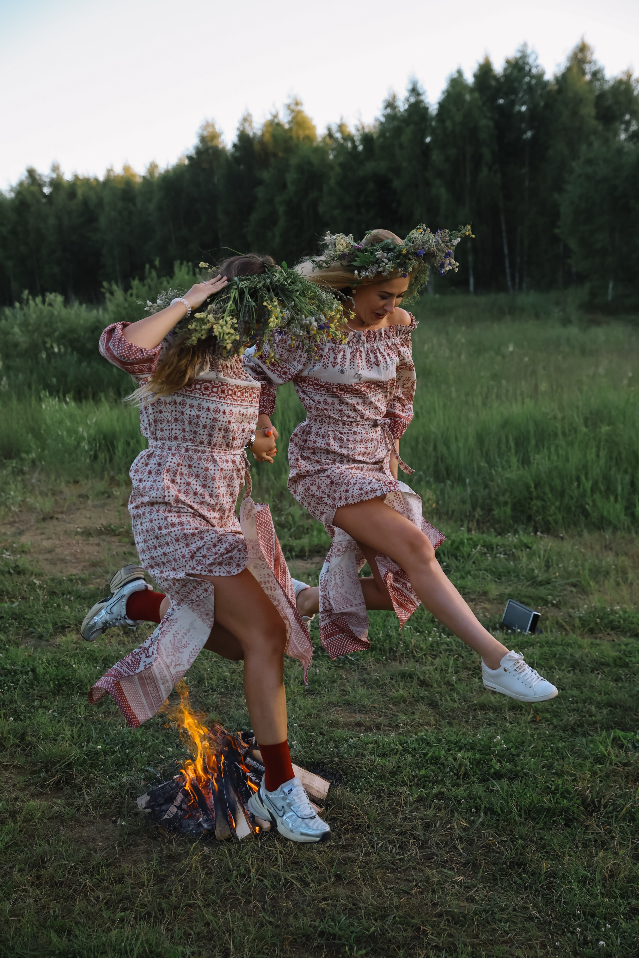 Йога-ретрит в Завидово на Иван Купалу. Фотограф и видеограф Анна Домашенко