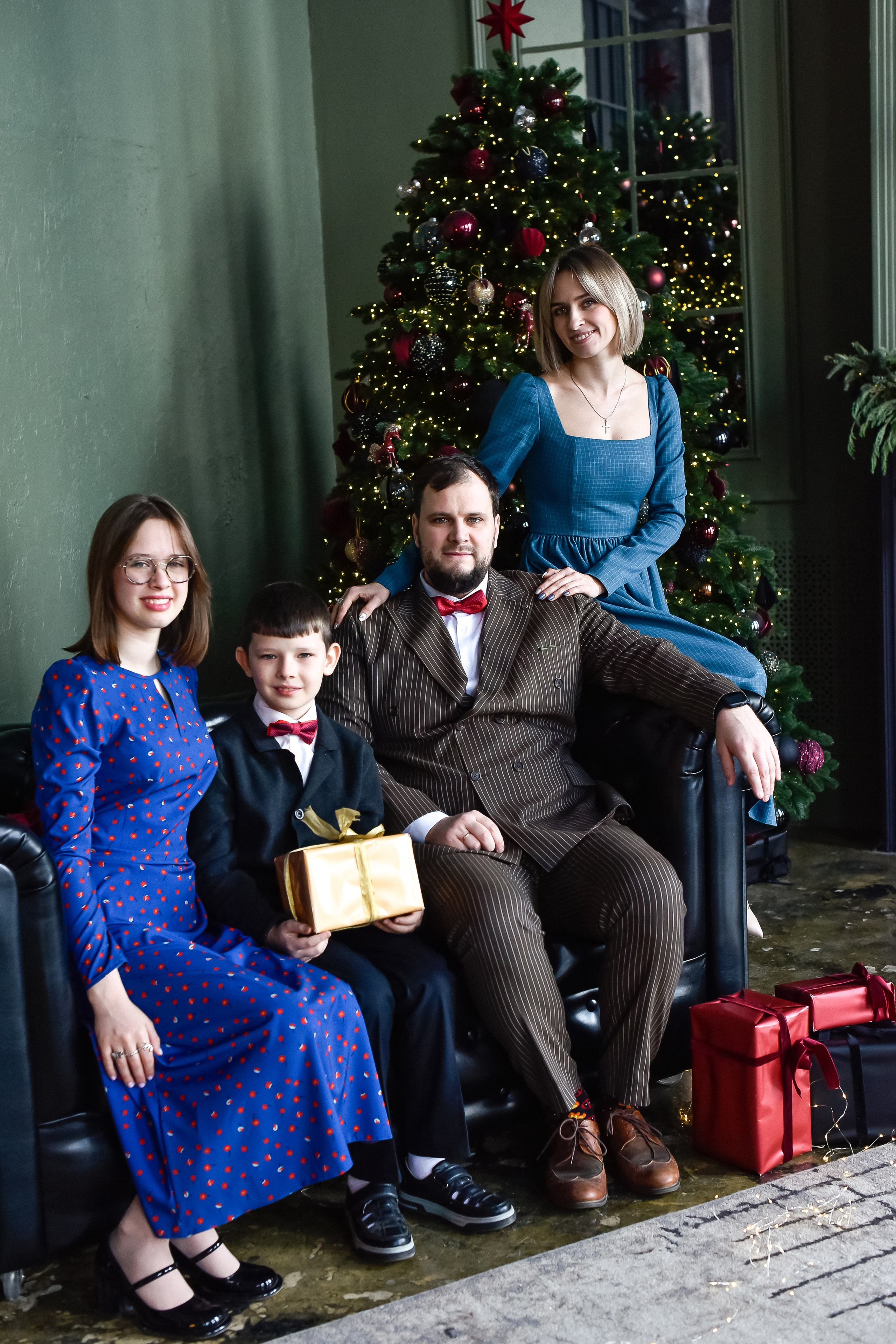 Дружная семья Настеньки