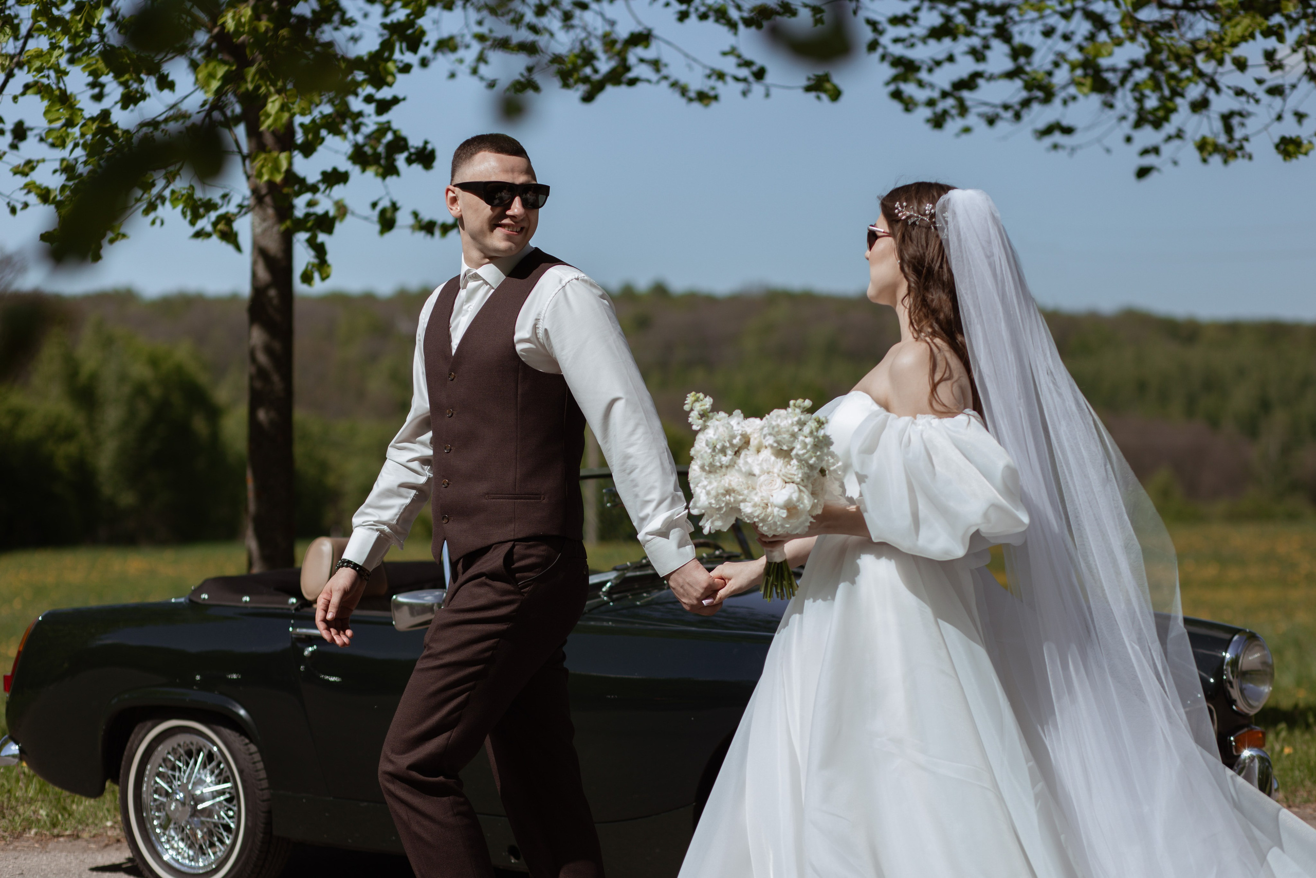 Уютная свадьба за городом в кругу самых близких. Свадебный фотограф Елена Рубцова