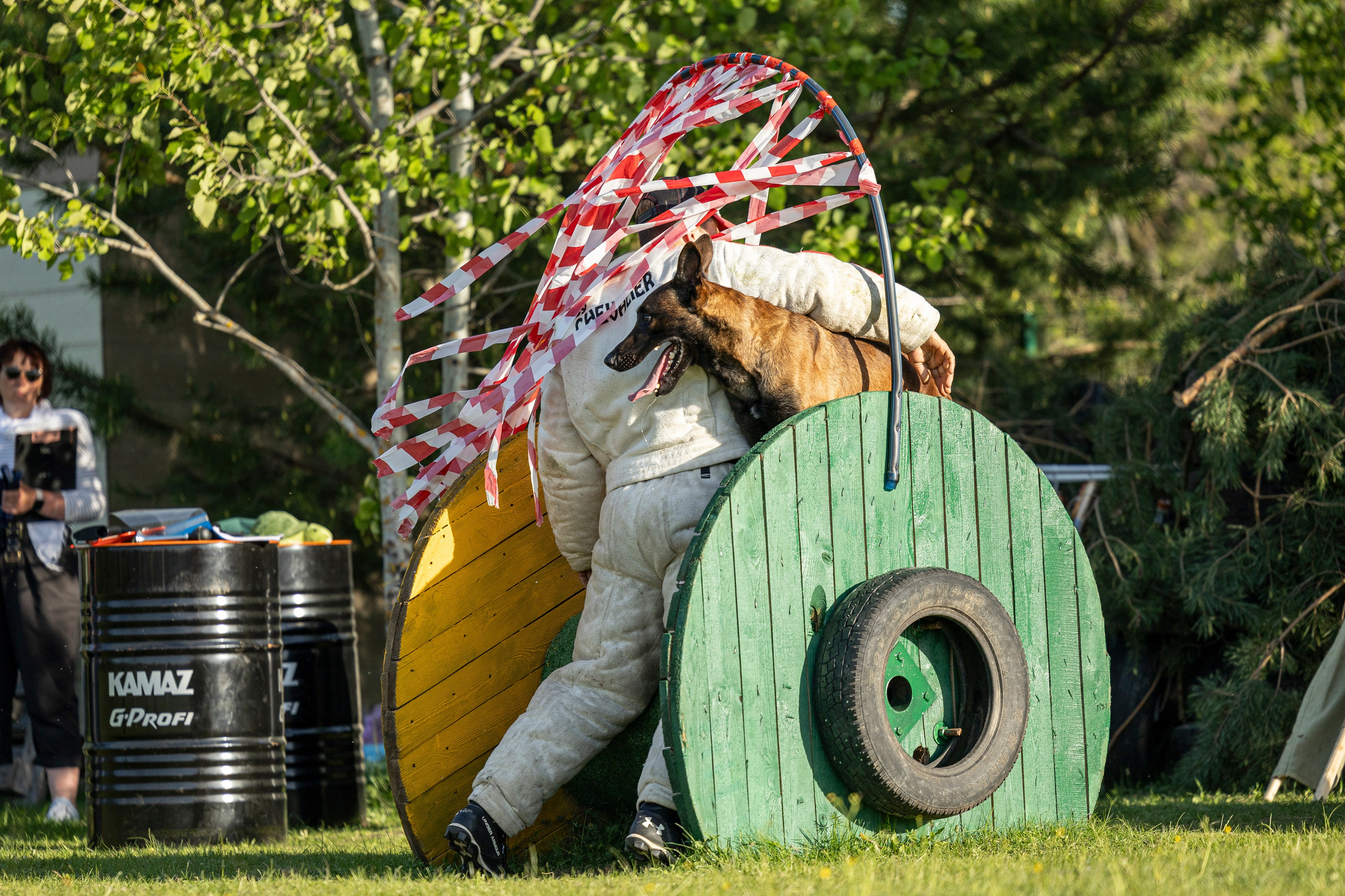 Испытания по мондьорингу в Нижнем Новгороде. Фотограф-анималист Анна Маринич