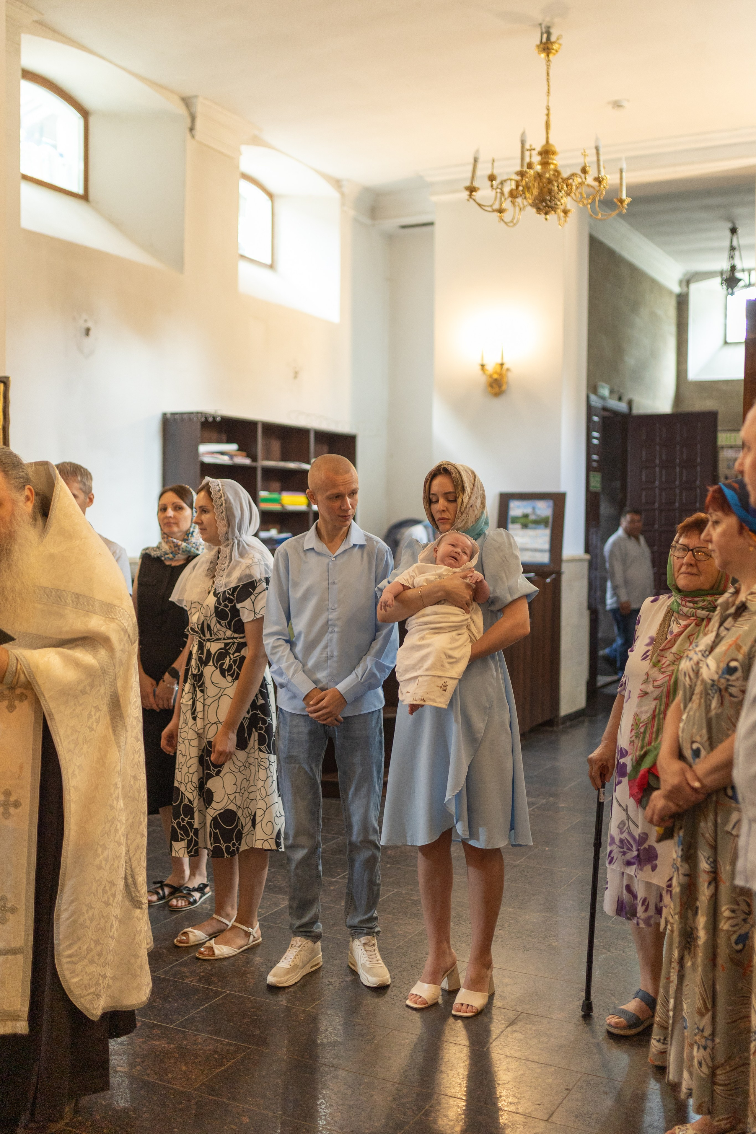 Крещение, Храм во имя Всемилостивого Спаса (на Звёздочке). Фотограф новорожденных. Детский и семейный фотограф Марьяна Юдина