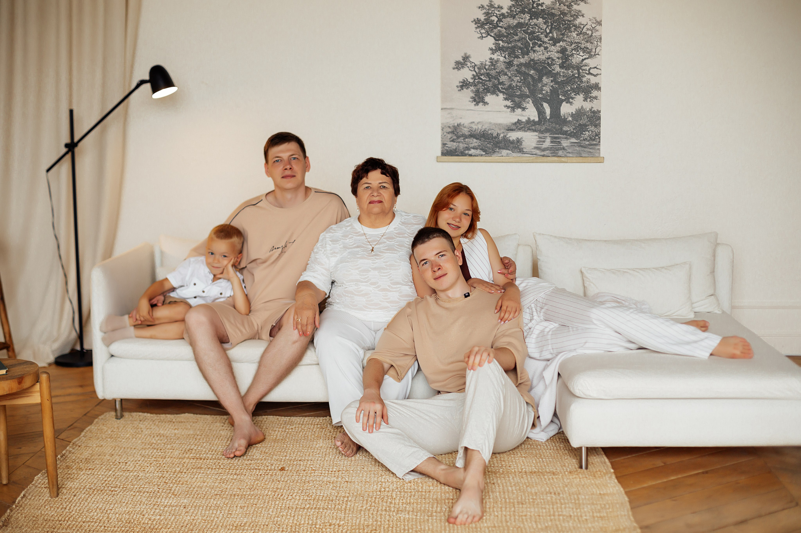 Три поколения. Https://malovafoto.ru