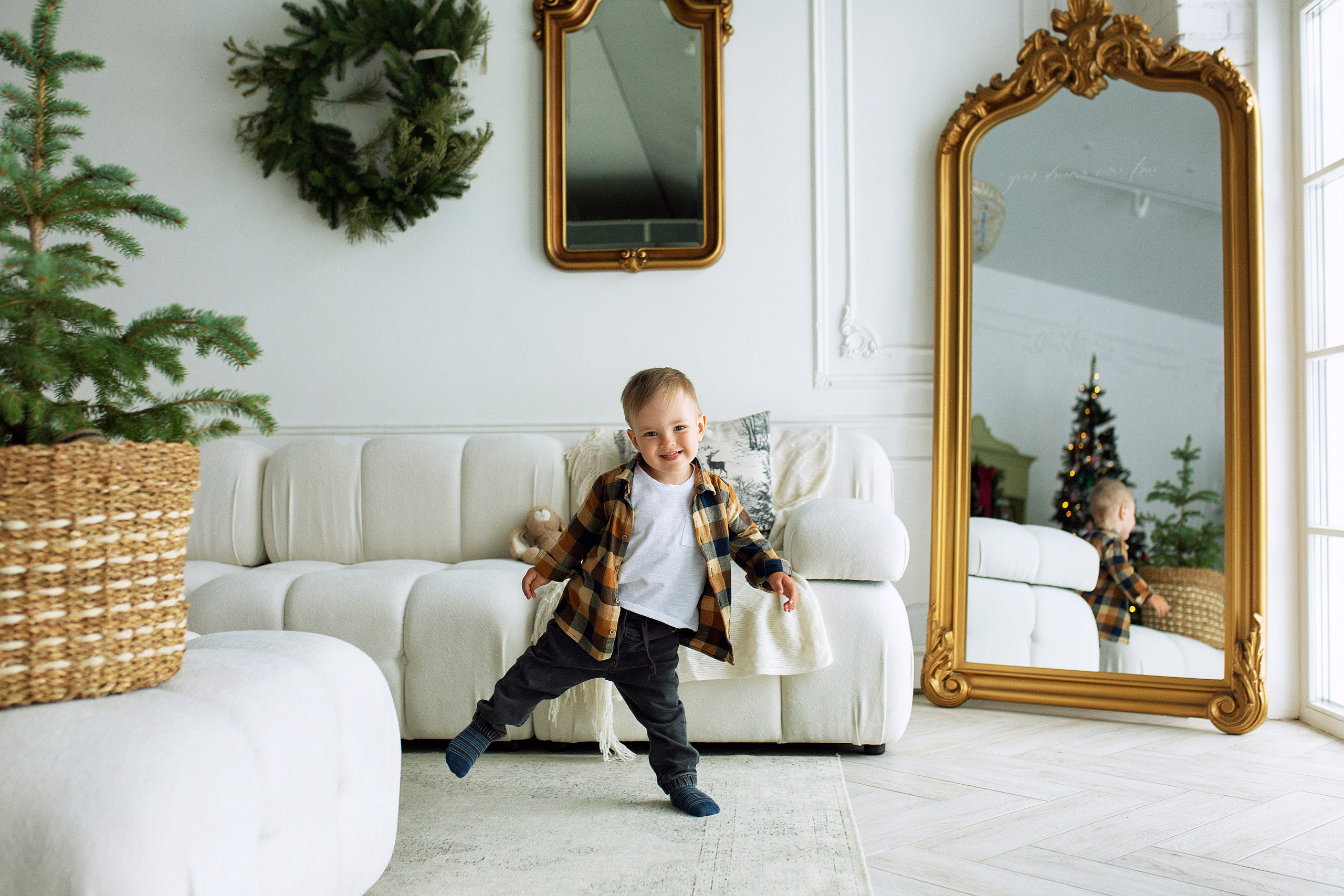 РОМА новогодняя фотосессия. Фотограф новорожденных Оксана Полевская