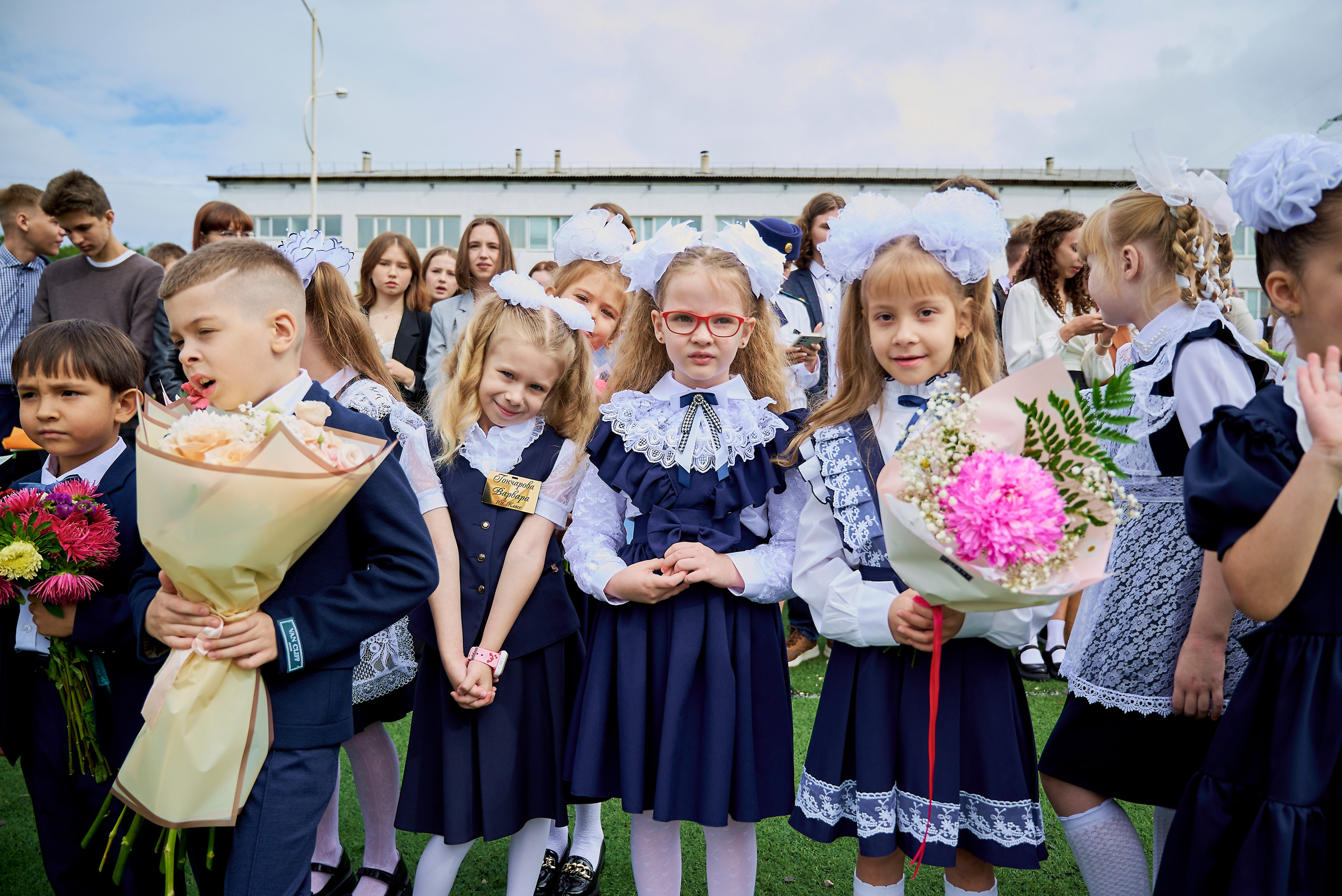 Первый раз в 1-й класс. Фотостудия «Юла»