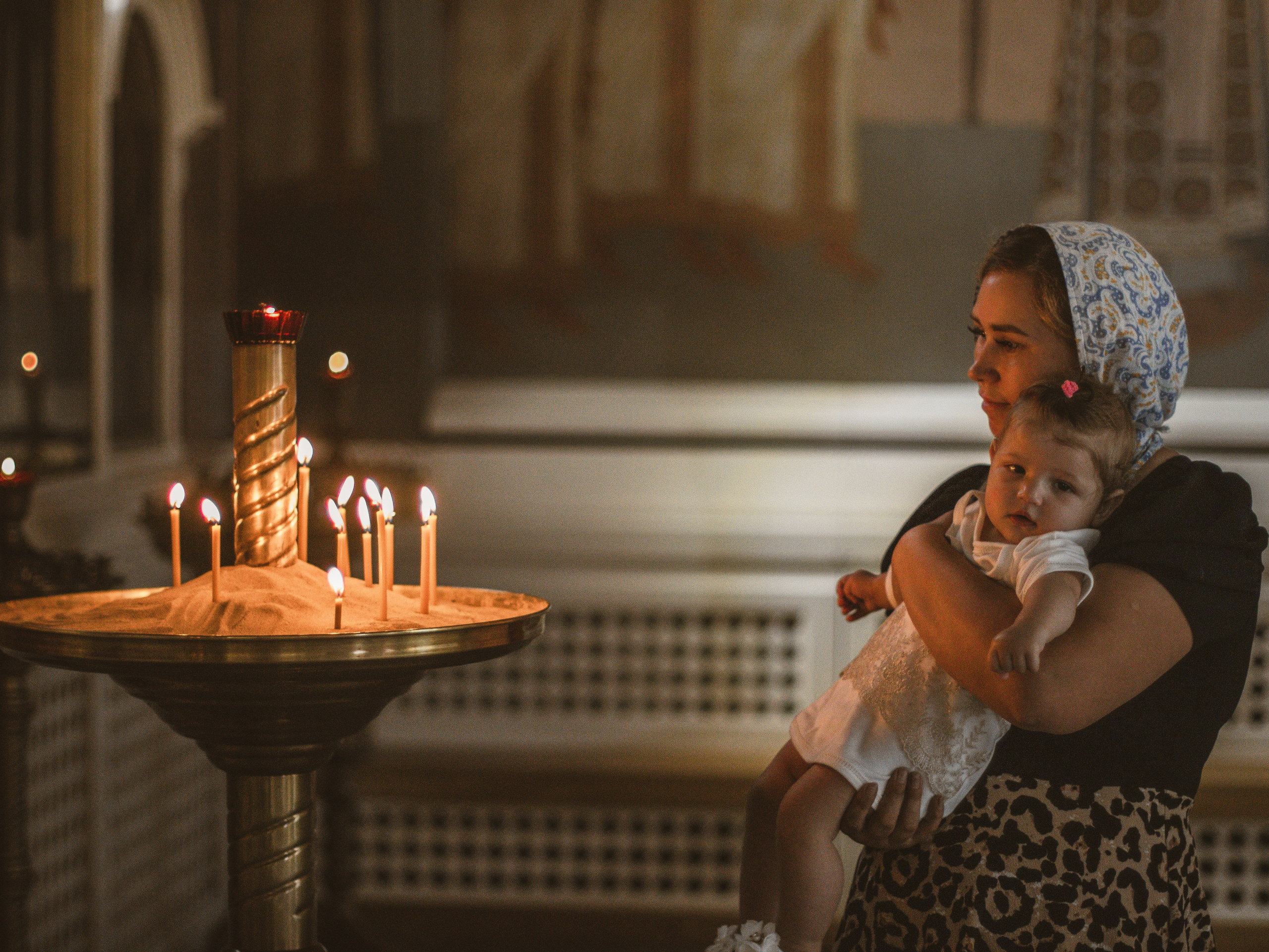 Таинство Крещения. Семейный фотограф в Ангарске Екатерина Трифонова