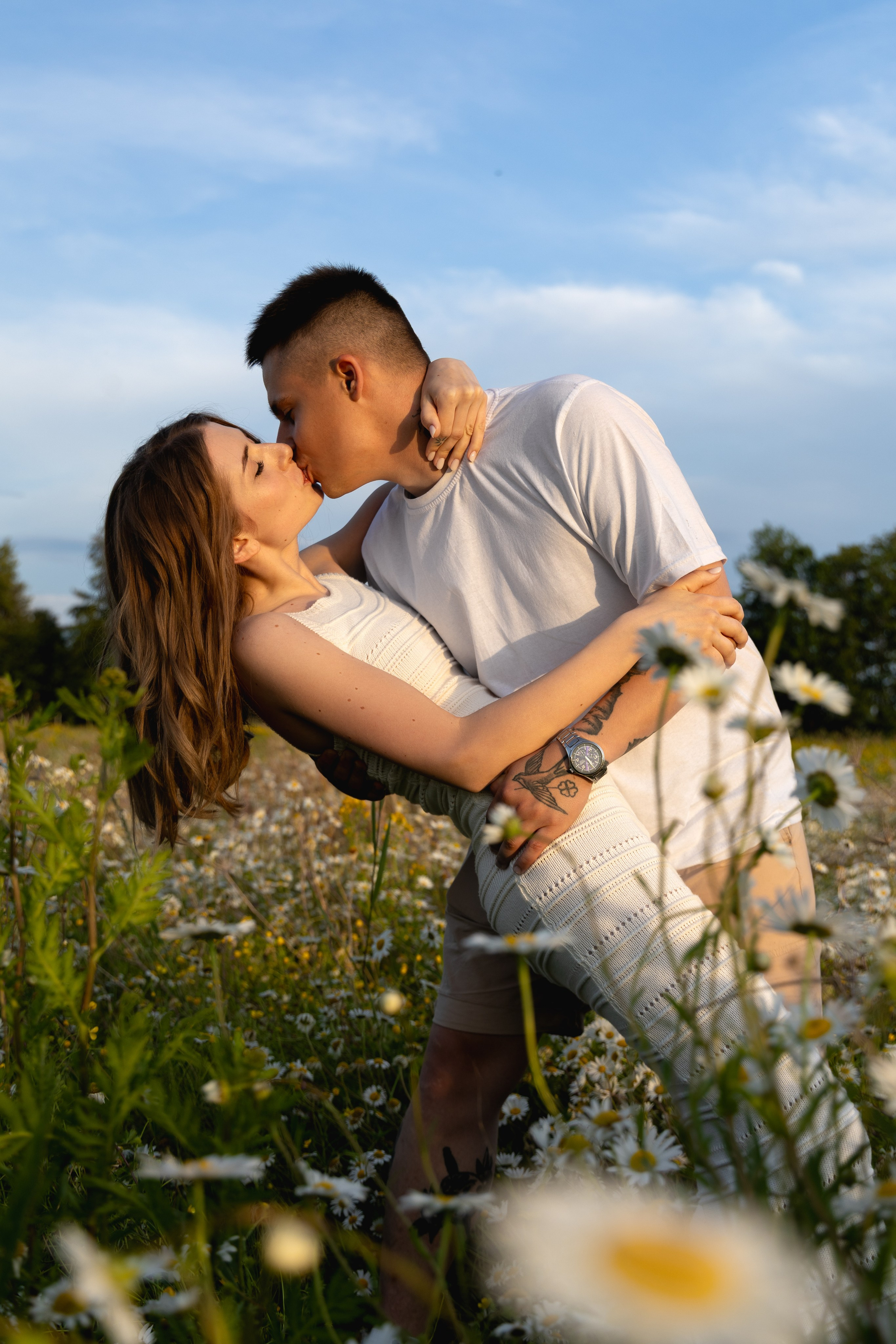 Виолетта & Владислав | в ромашках. Фотограф в Калининграде Сокирко Светлана