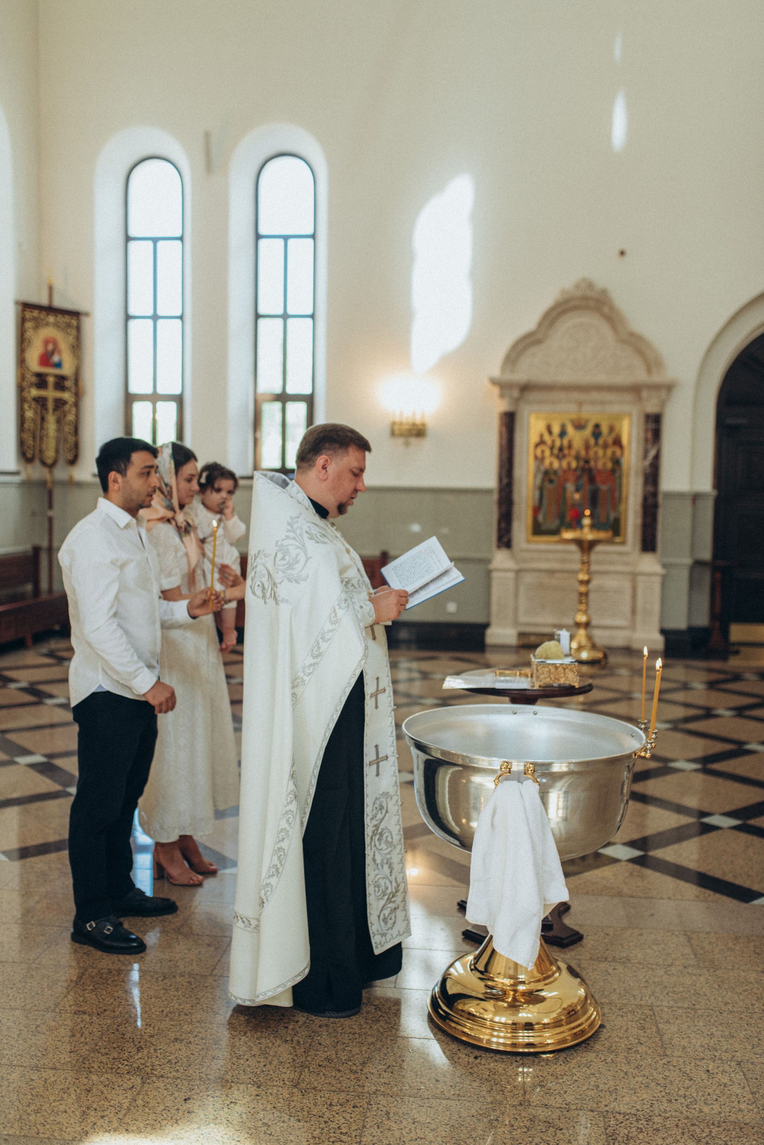 Таинство Крещения Лали. Семейный фотограф в Москве Екатерина Север