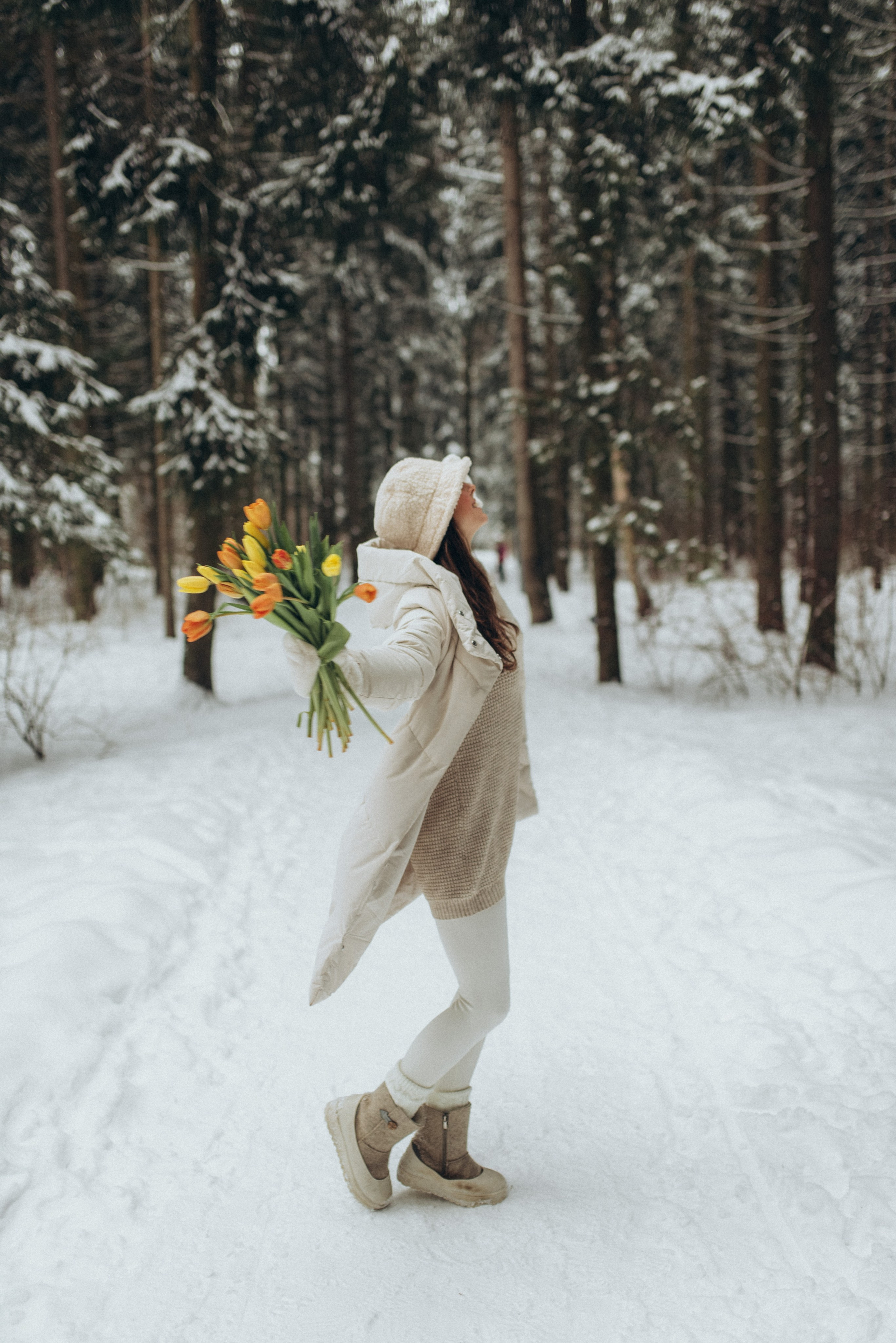 Мелина. Зимняя прогулка. Семейный фотограф в Москве Екатерина Север