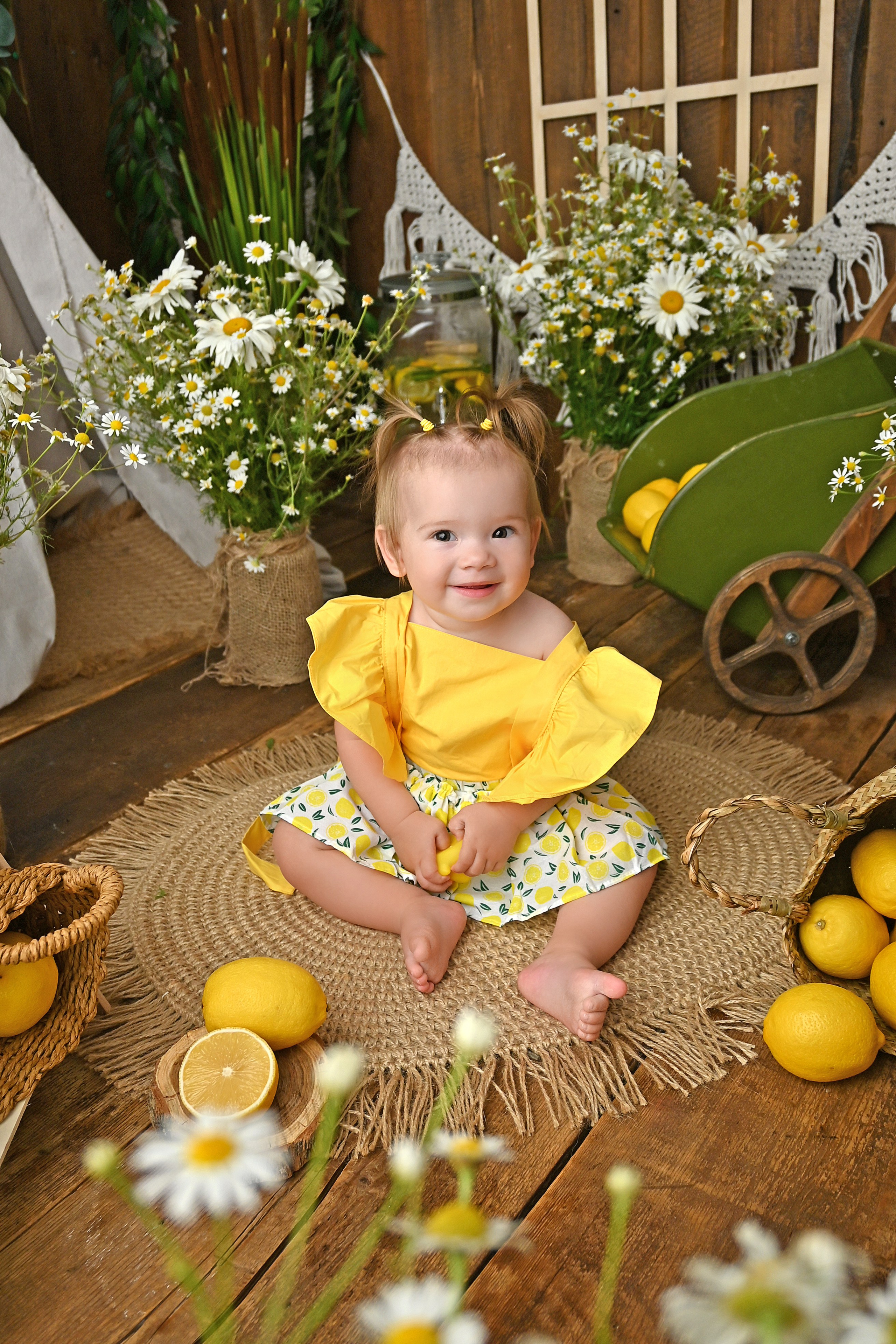 Ромашки&лимоны. Детская фотостудия «Ягоза»