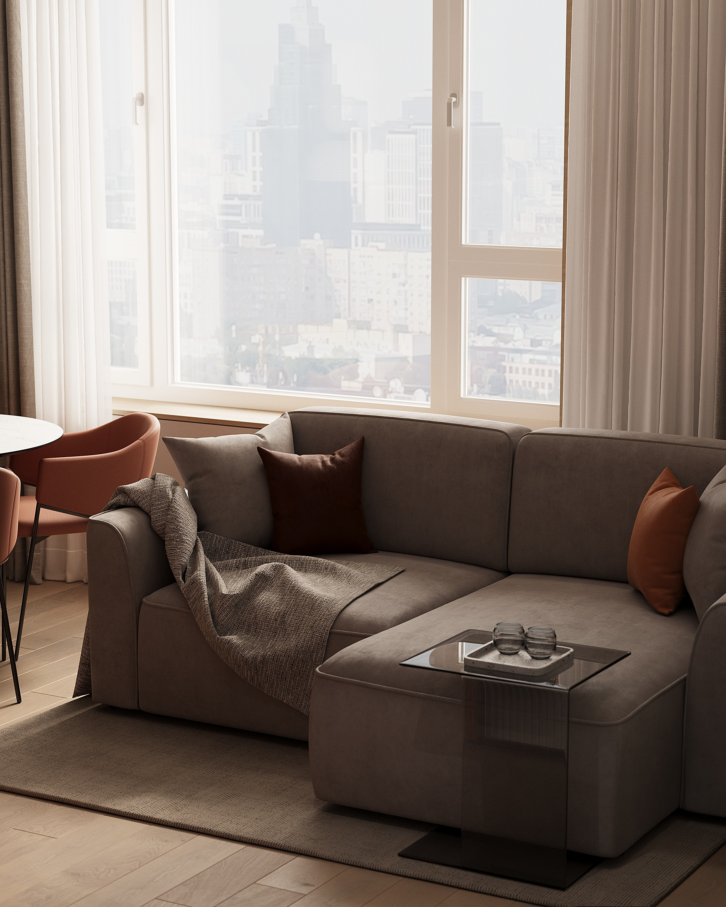 ЖК «Символ"/ Москва/ 62кв. м. Ксения Барабаш дизайнер интерьера в Санкт-Петербурге