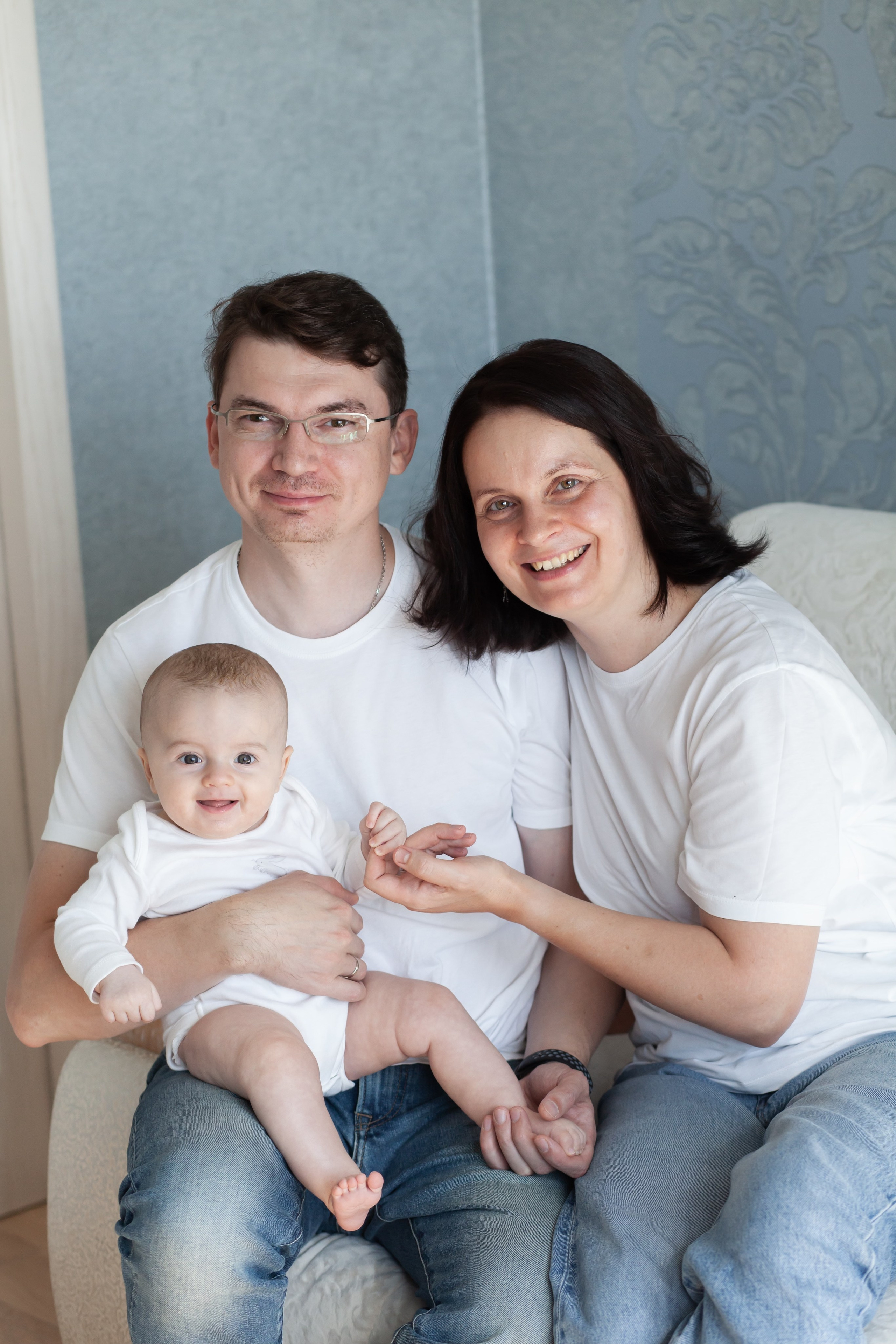 Домашняя съемка с детьми. Фотографы в Москве Светлана Устинова и Сергей Грачев