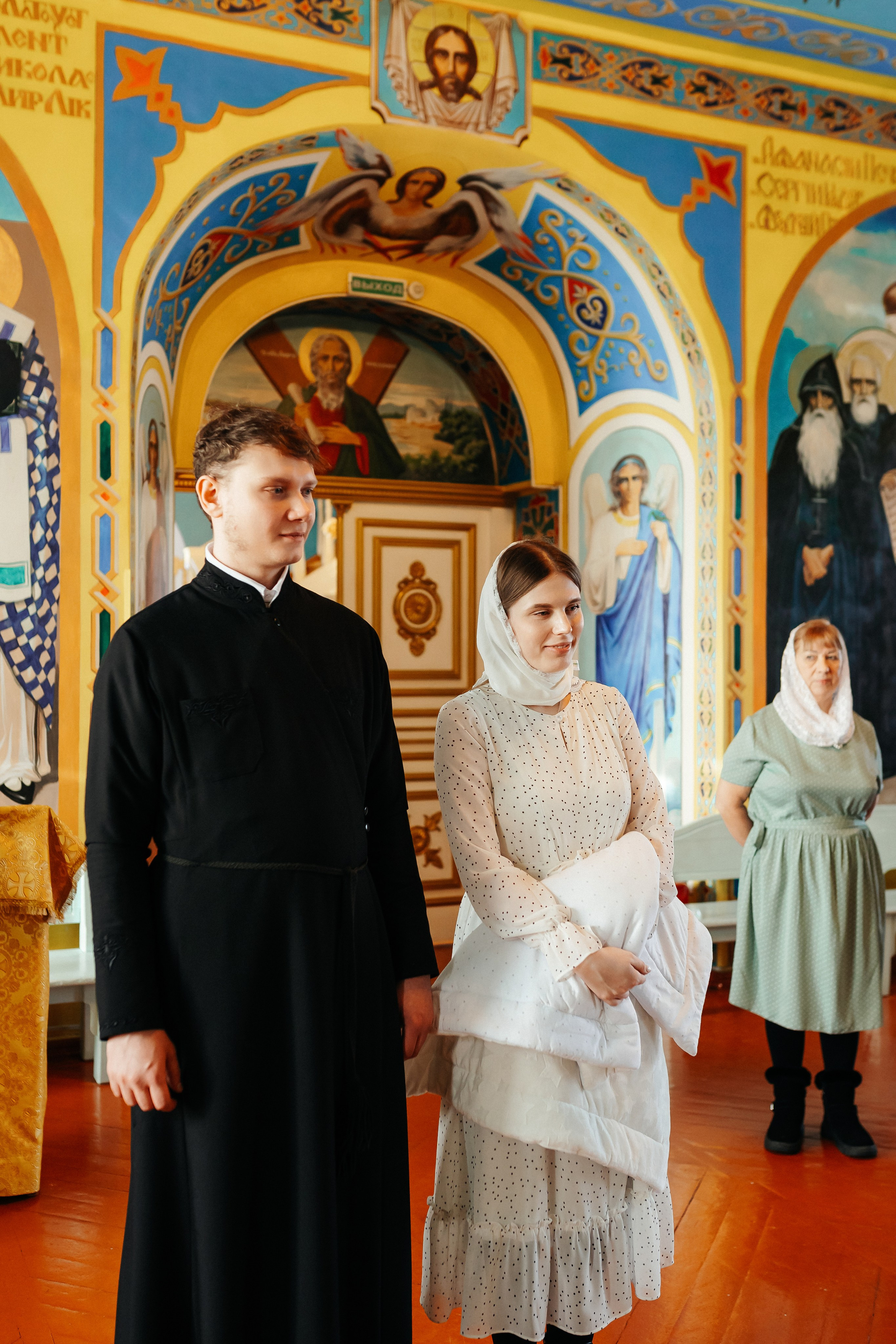 Фотосъемка крещения. Фотограф Ким Наталья в Красноярске