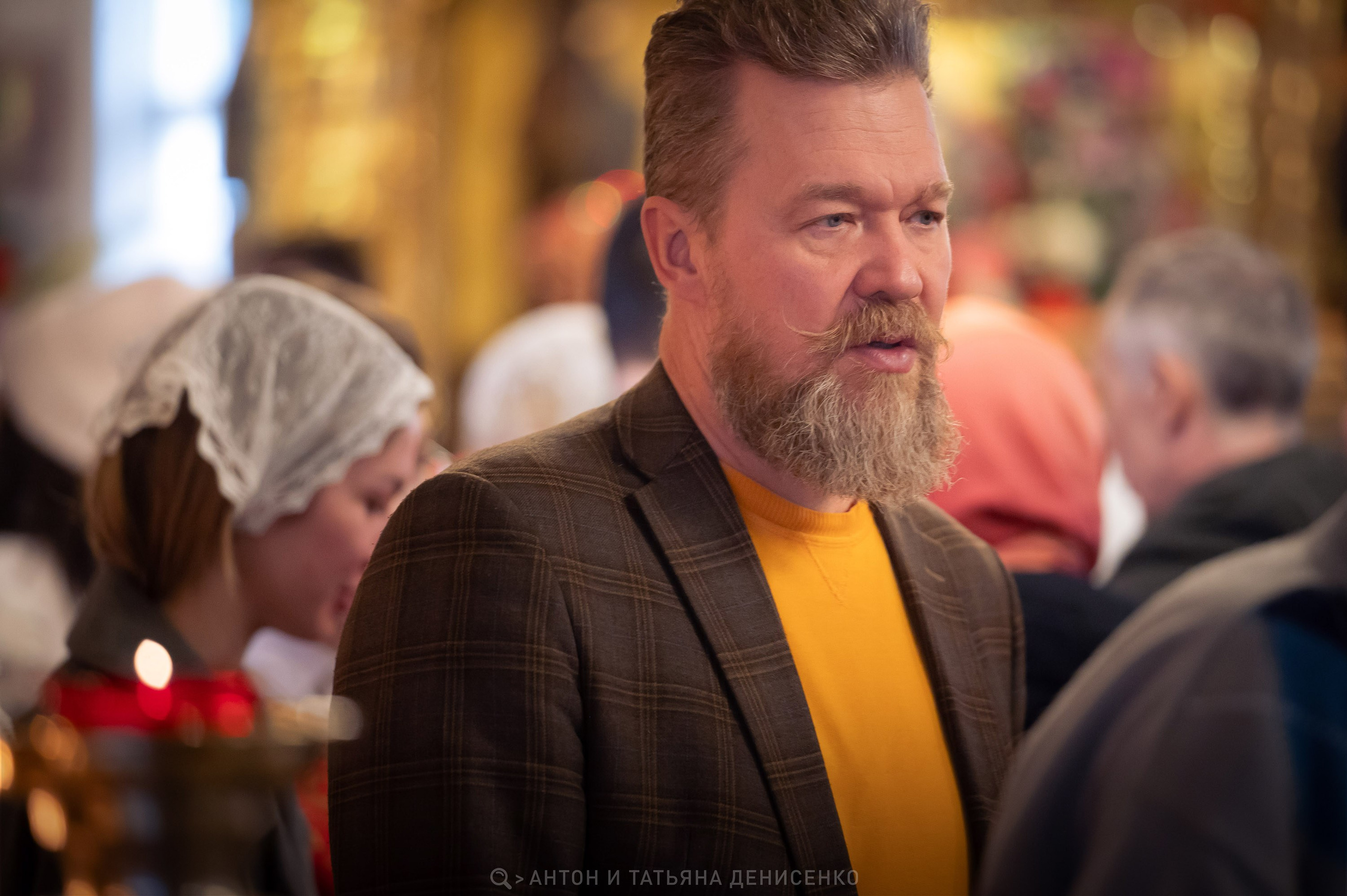 Храм Преображения Господня в Богородском. Антипасха. Антон и Татьяна Денисенко — В храме