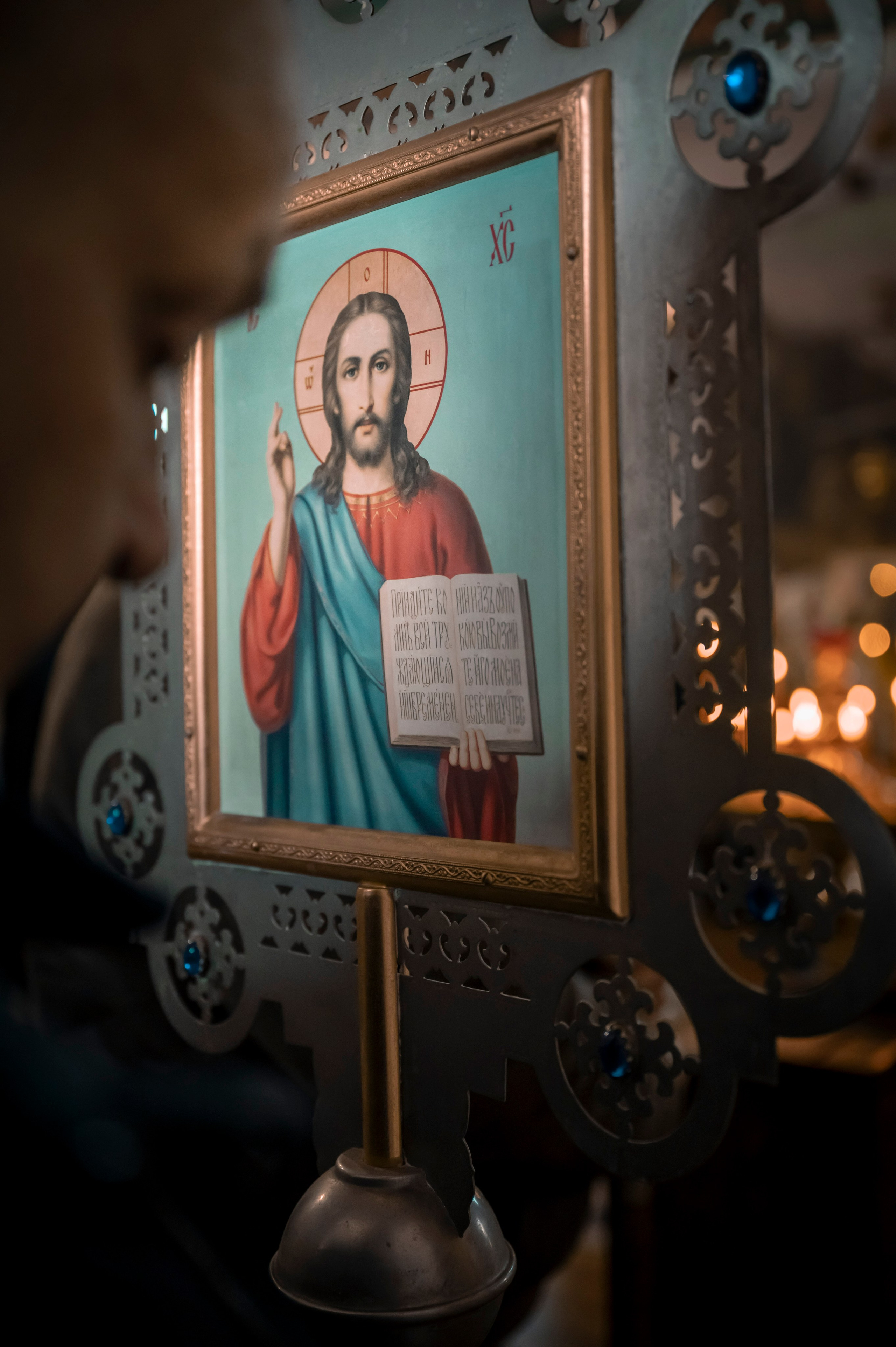 Никольский храм, г. Зерноград. Торжество Православия. Антон и Татьяна Денисенко — В храме